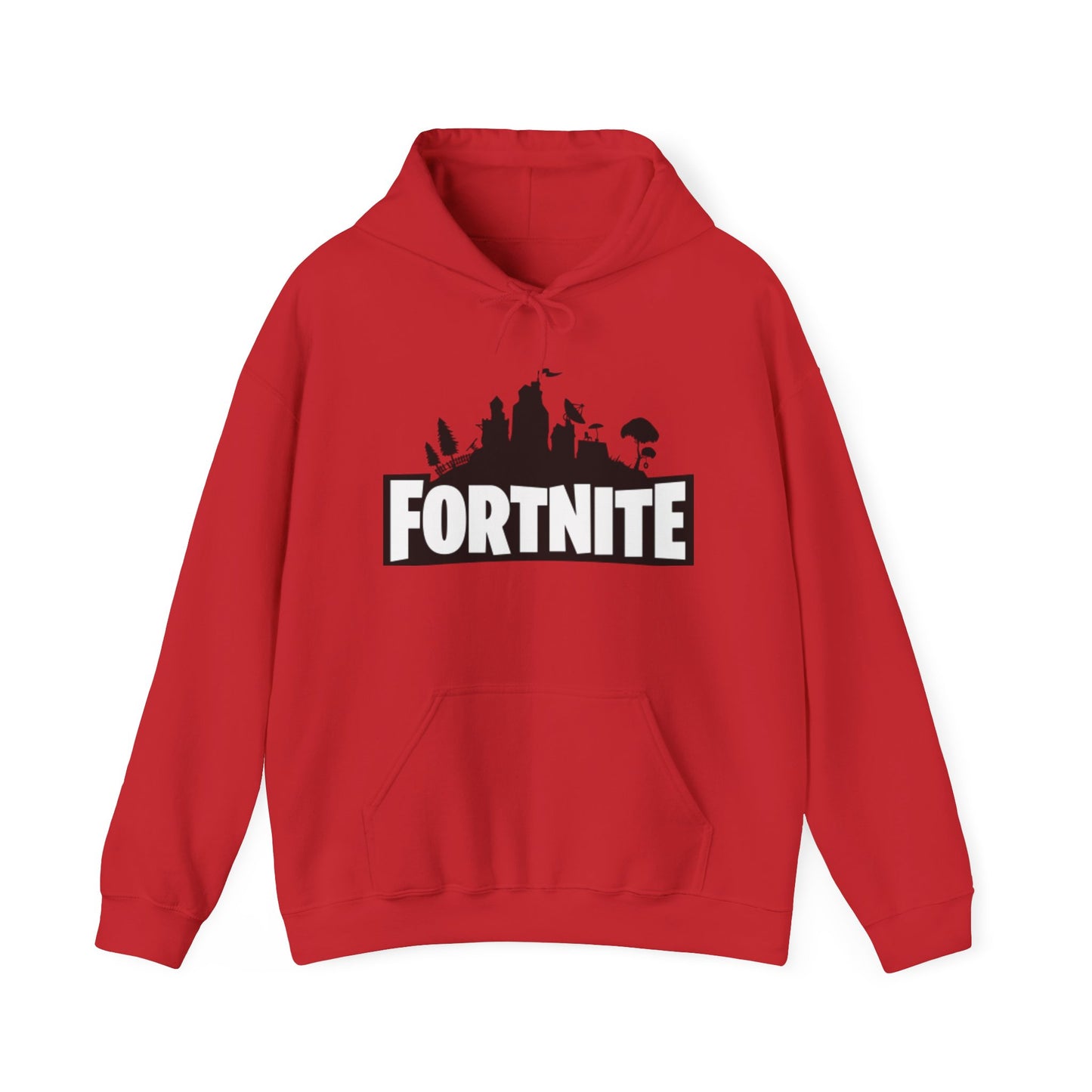 Fortnite Logo Hoodie — Gamer-Kapuzenpullover