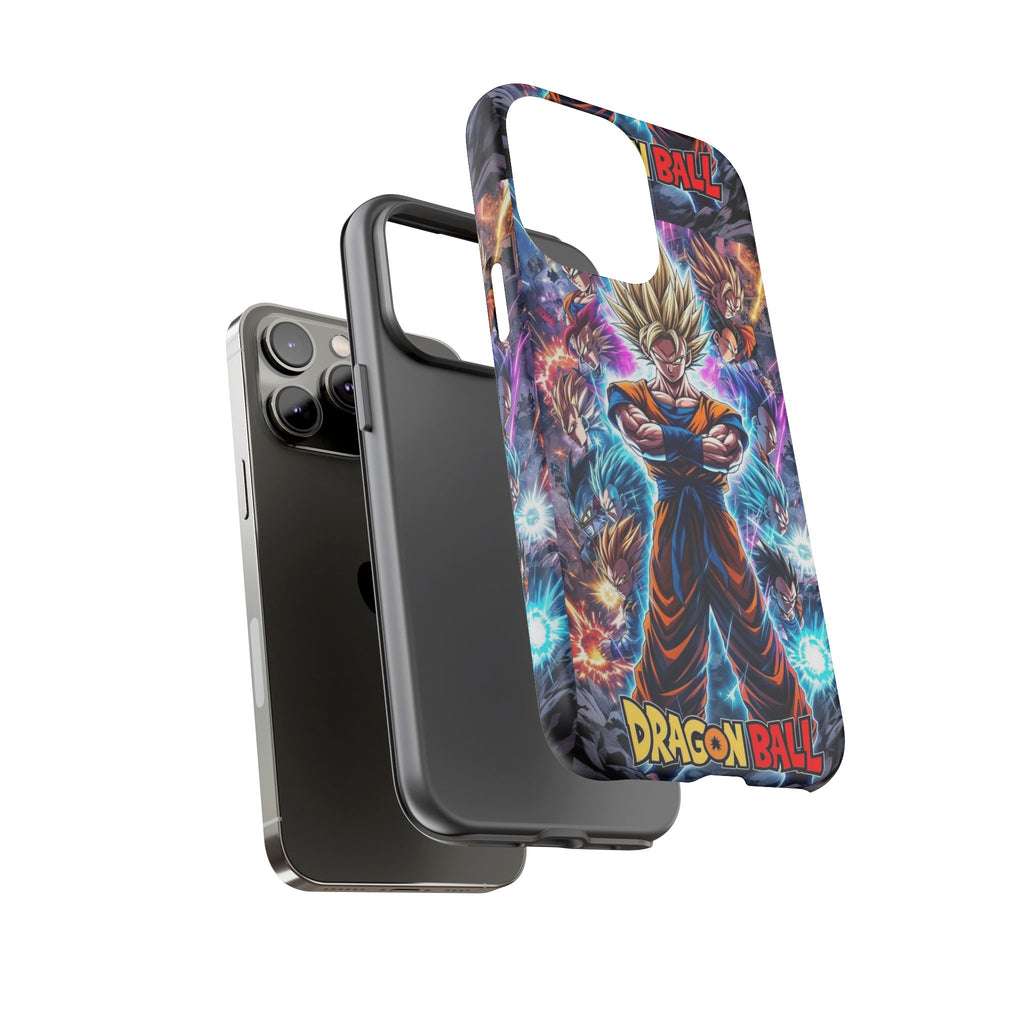 Dragon Ball Super Saiyan Phone Case — Goku Anime Tough Case