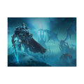 Lich King Fantasy Art Print - World of Warcraft