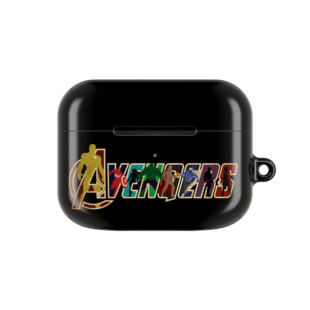 Avengers AirPod Case — Superhero Logo Protective Charging Case