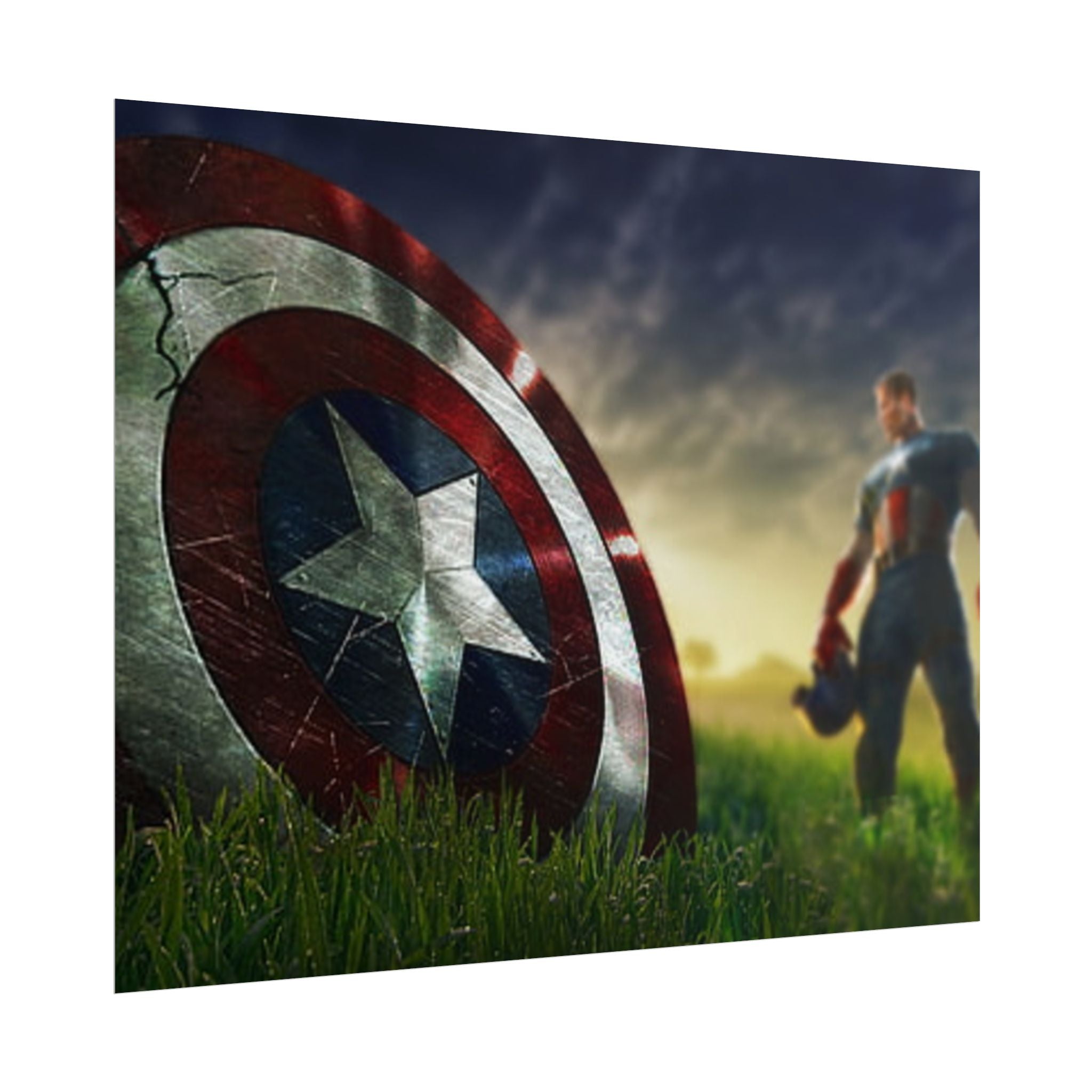 Captain America Steve Rogers — Marvel Poster