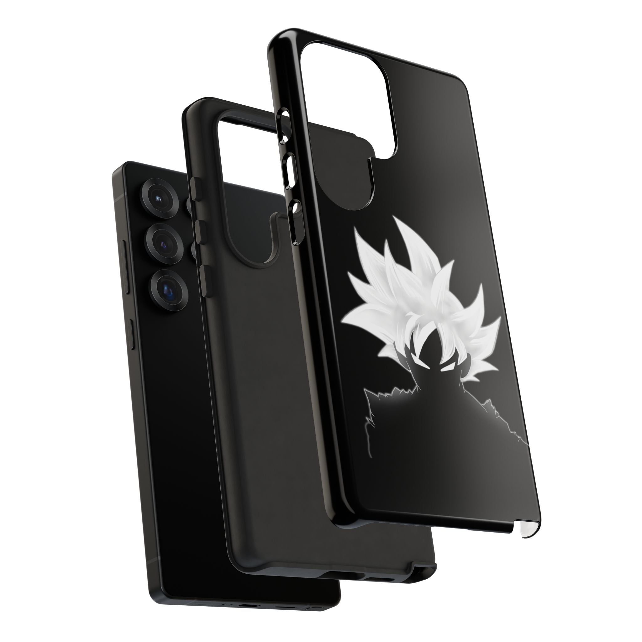 Anime Dragon Ball Goku Silhouette Tough Phone Case
