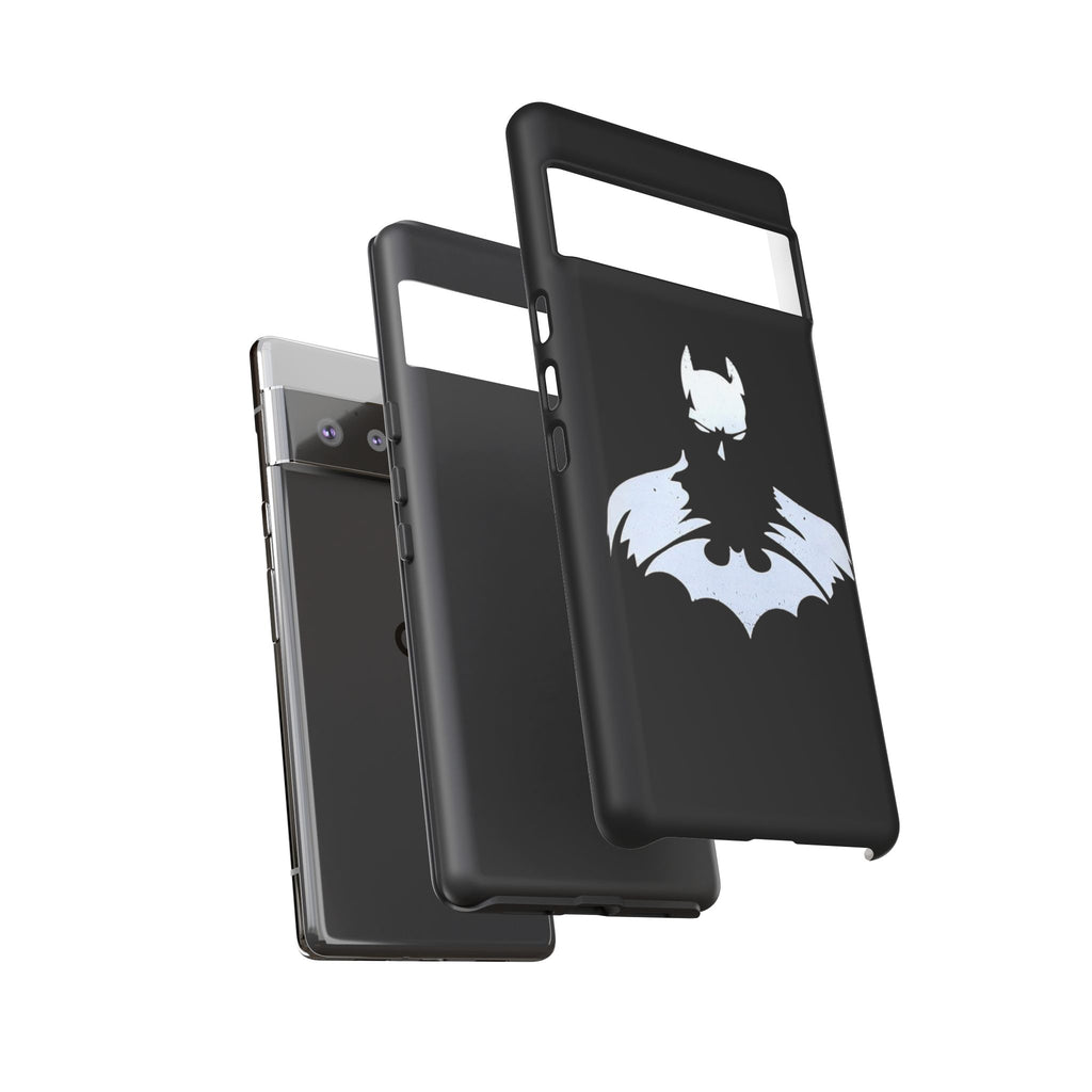 Batman Silhouette Tough Phone Case — Dark Knight Black Protective Cover