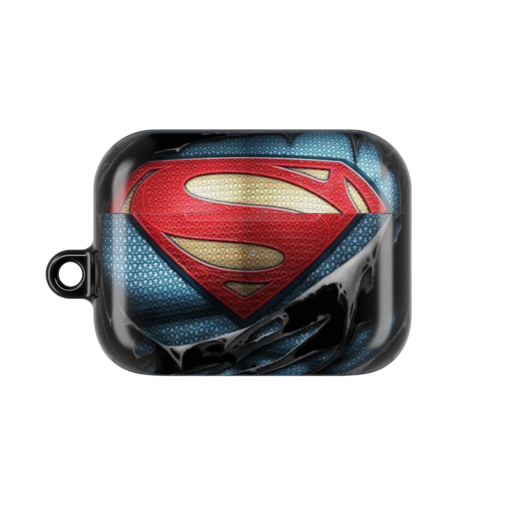 Superman Logo AirPod Case — Heroic Comic Superhero Protective Cover