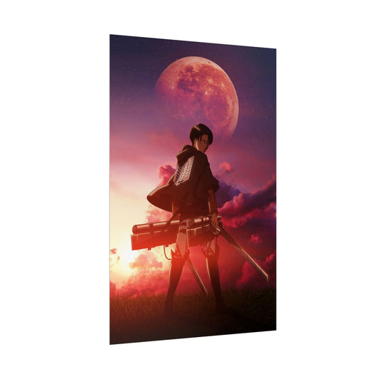 Attack Titan poster | Levi | Anime Wall Art | Collectors Edition