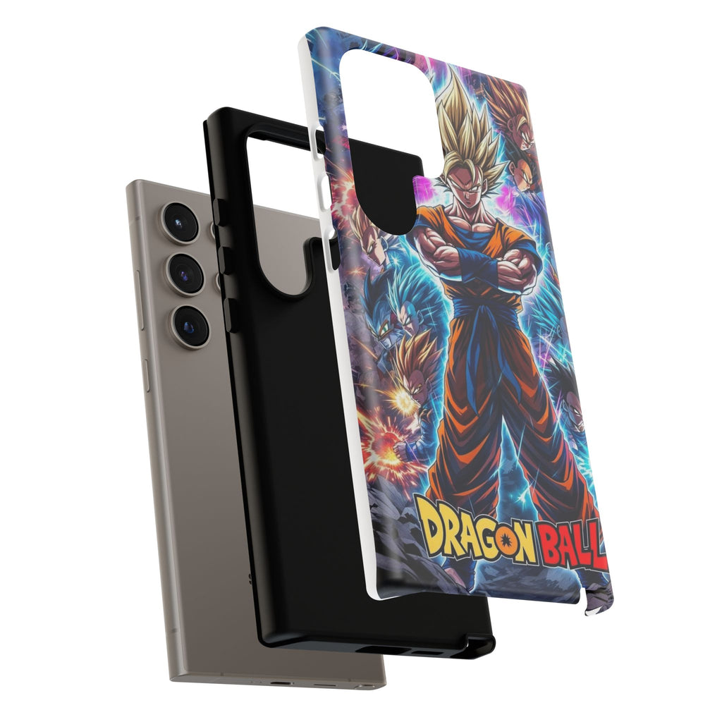 Dragon Ball Super Saiyan Phone Case — Goku Anime Tough Case