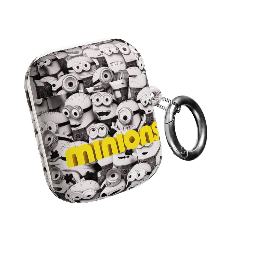 Minions Graphic AirPod Case – Yellow Logo