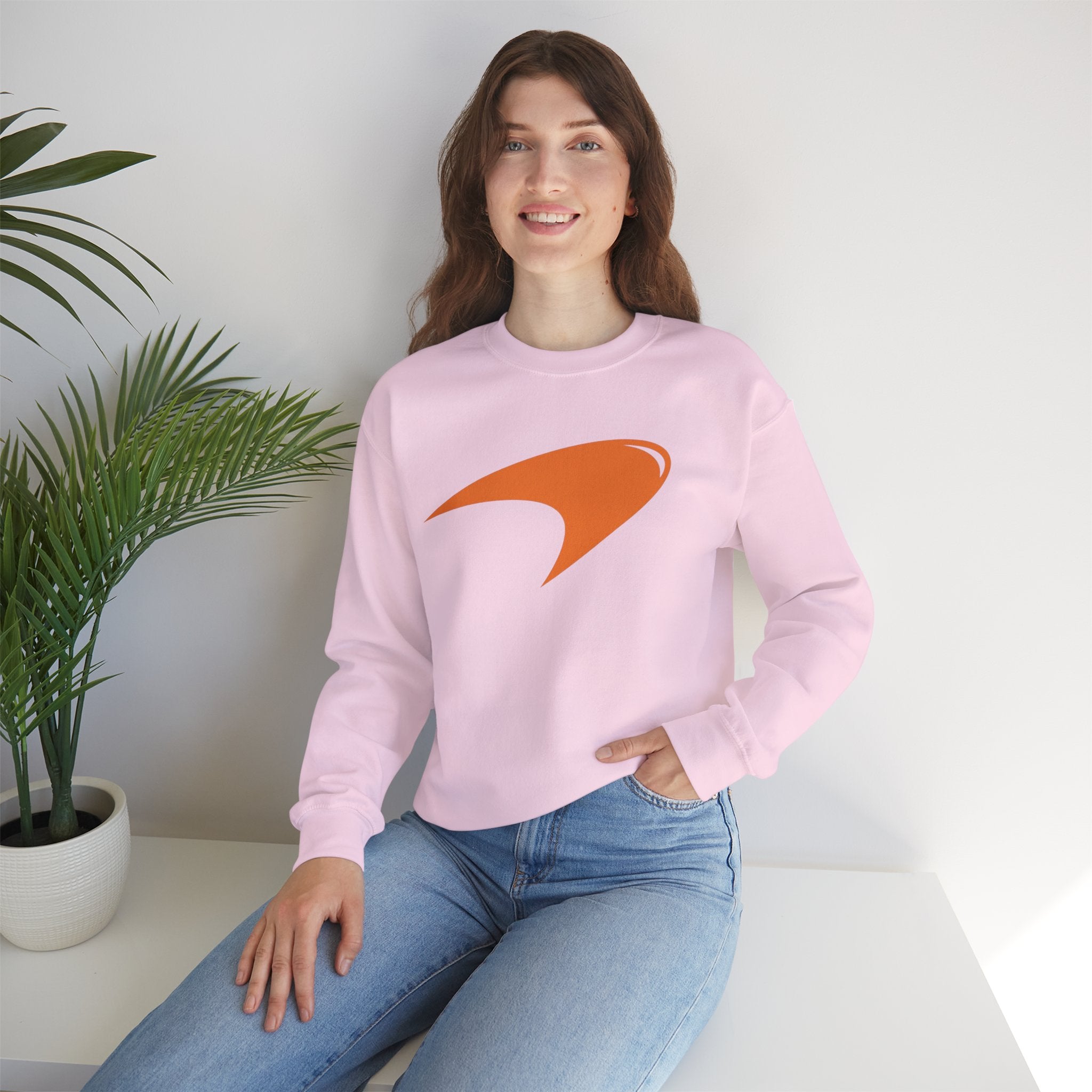 McLaren Logo Crewneck Sweatshirt | Formula 1 Team Apparel | Original Lando Norris Sweatshirt