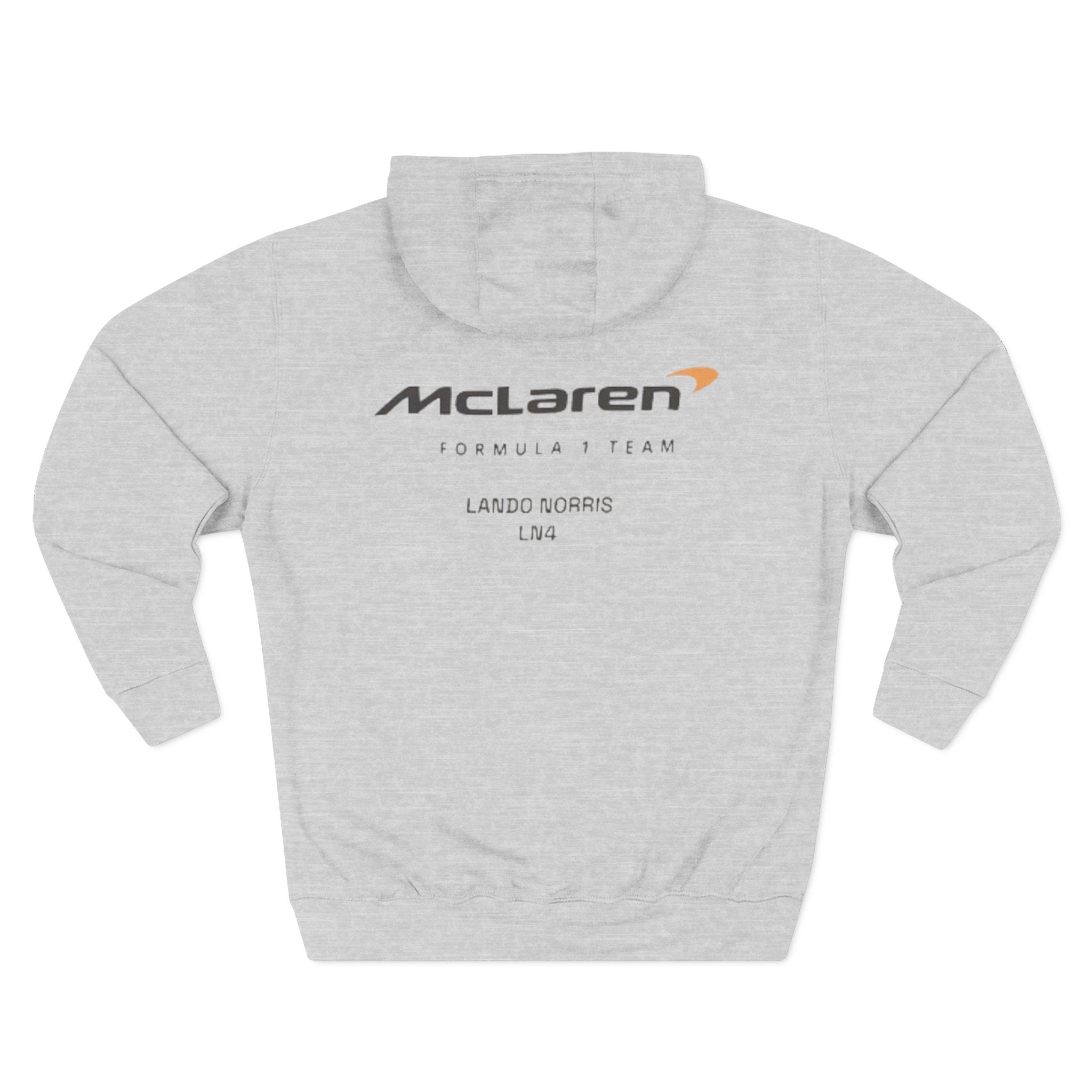 McLaren Formula Team Hoodie | Racing Logo Pullover  | Lando Norris Formula 1