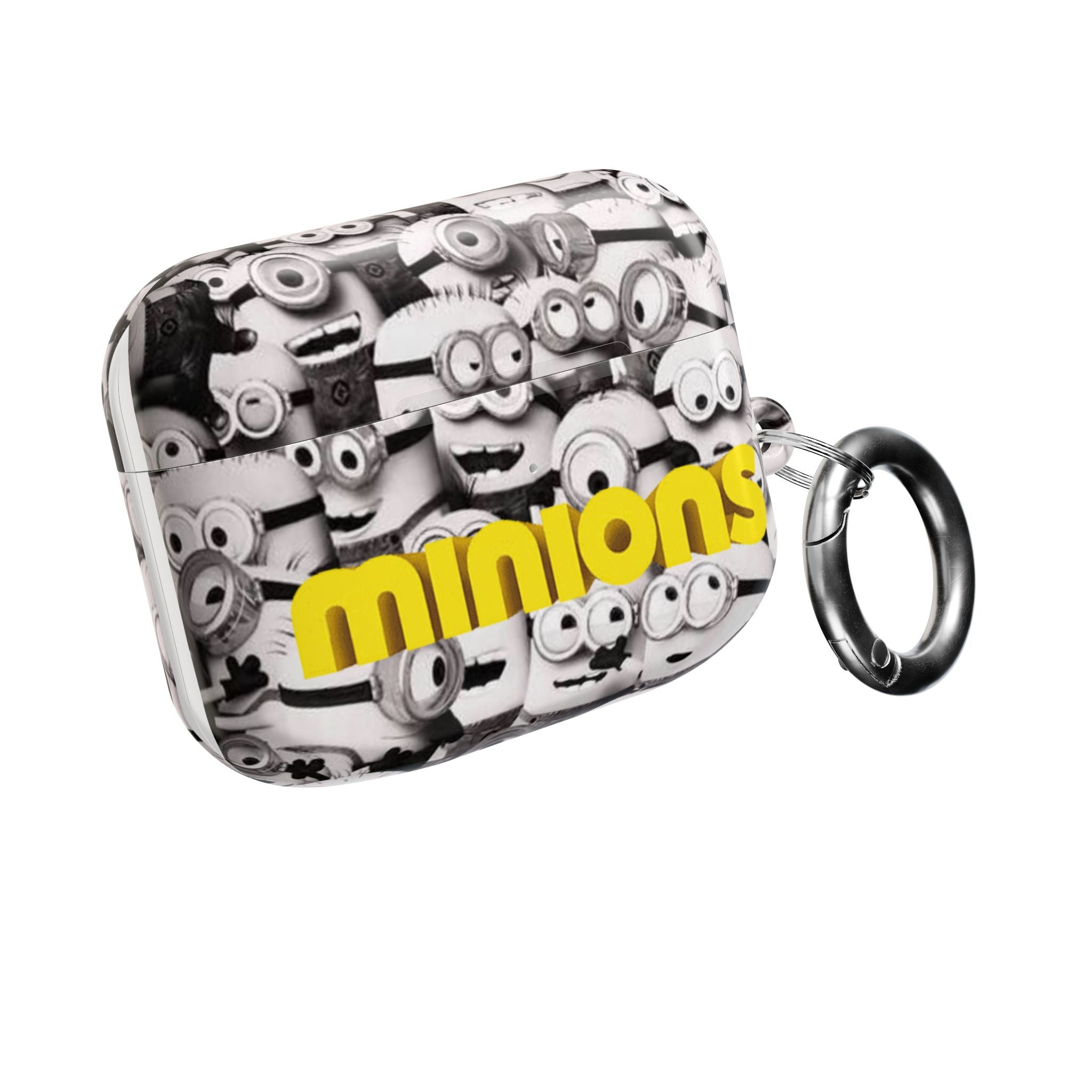Minions Graphic AirPod Case – Yellow Logo