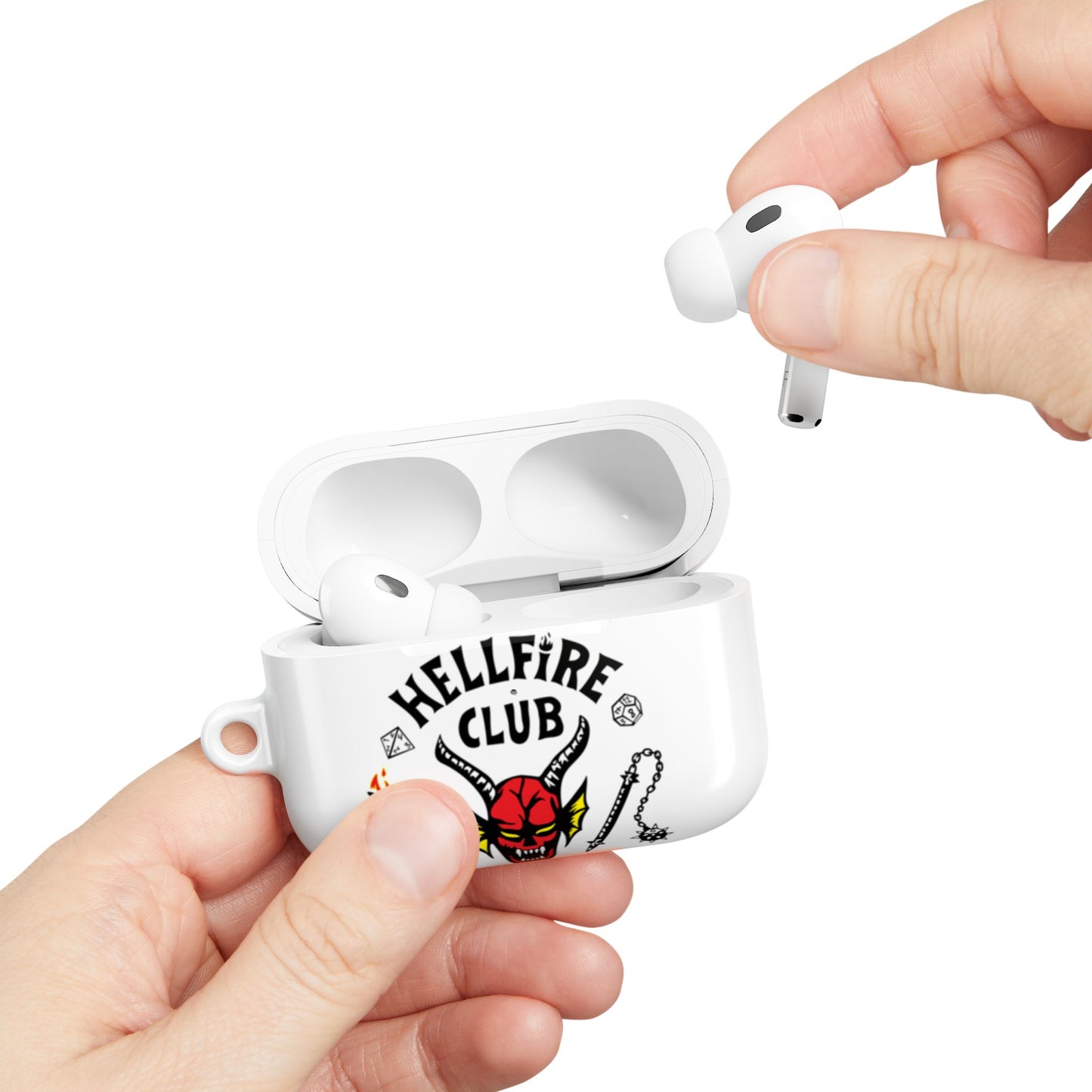AirPods Hülle – „Hellfire Club“ Stranger Things Design
