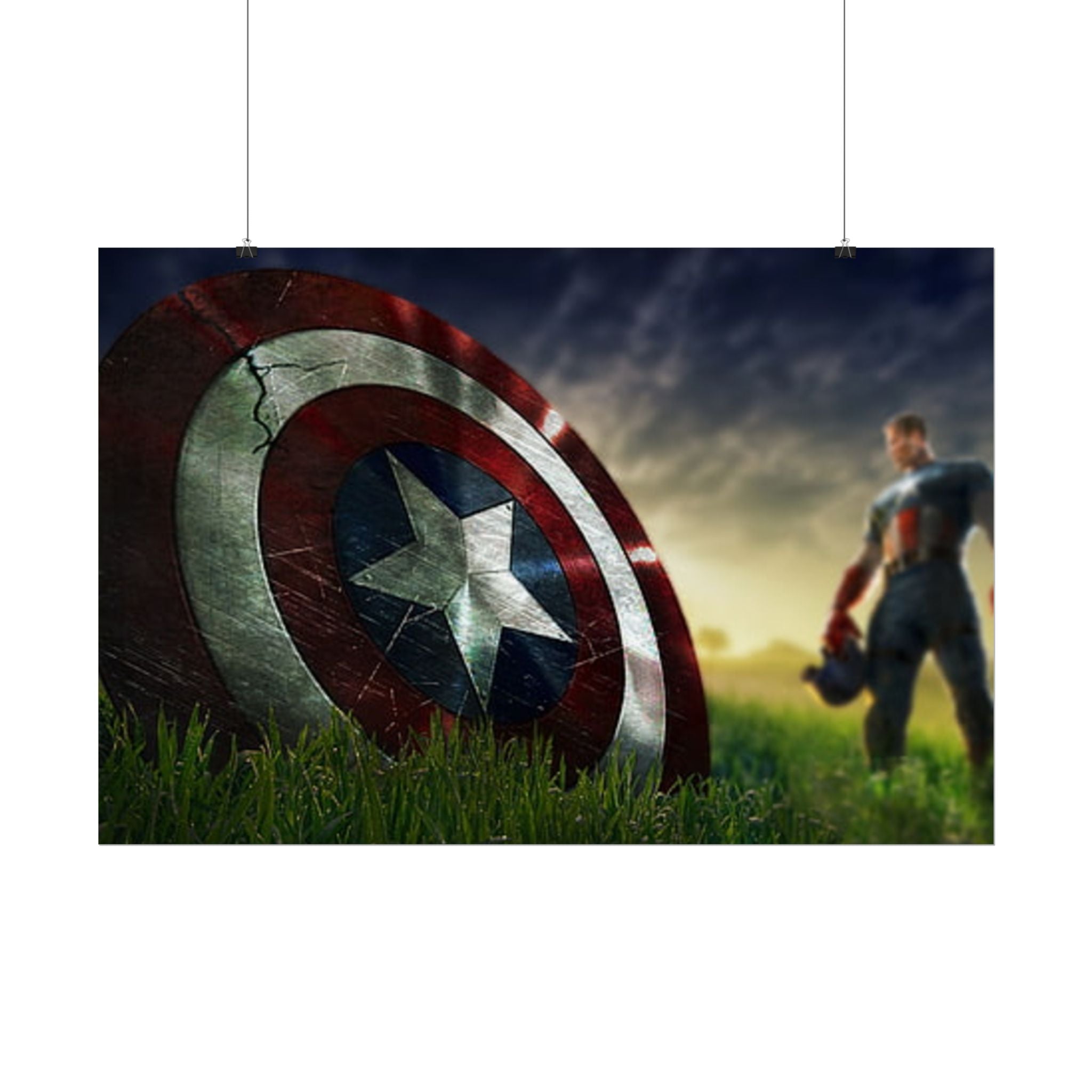 Captain America Steve Rogers — Marvel Poster