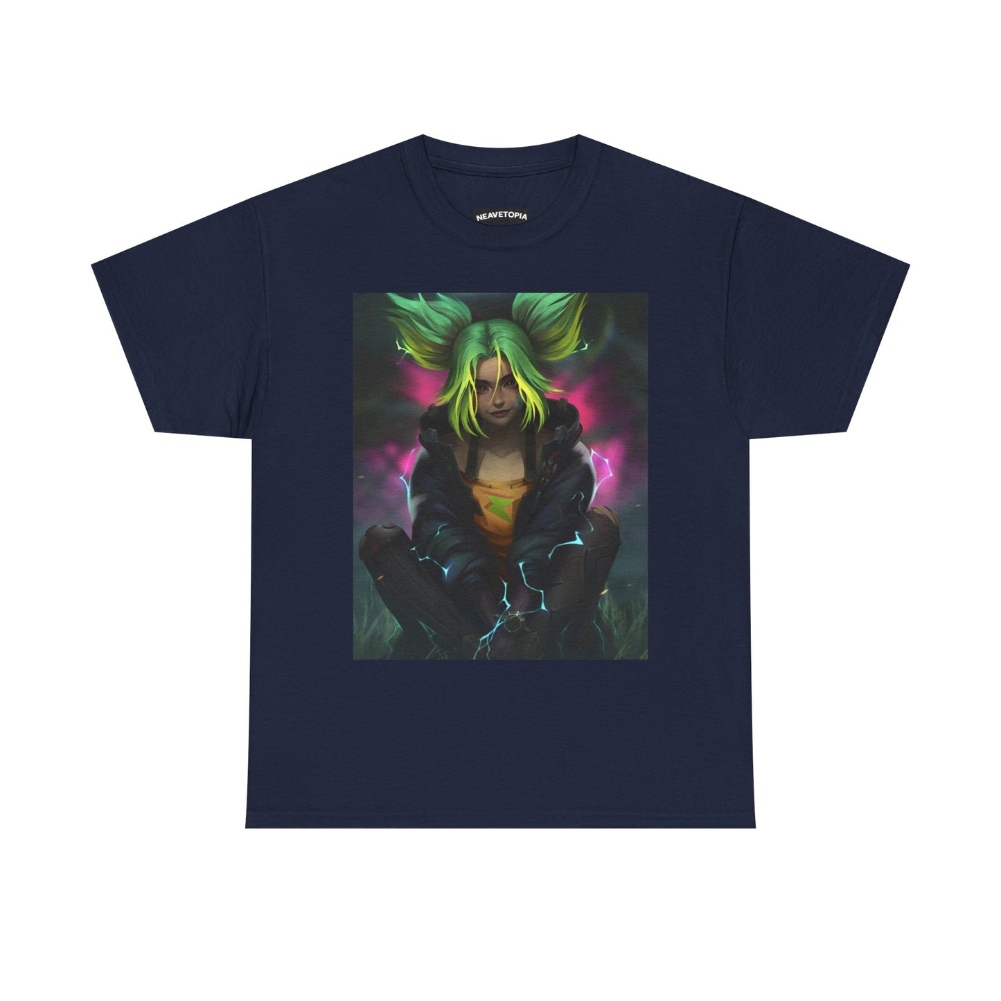 Zeri Valorant Gaming T-Shirt-Stil