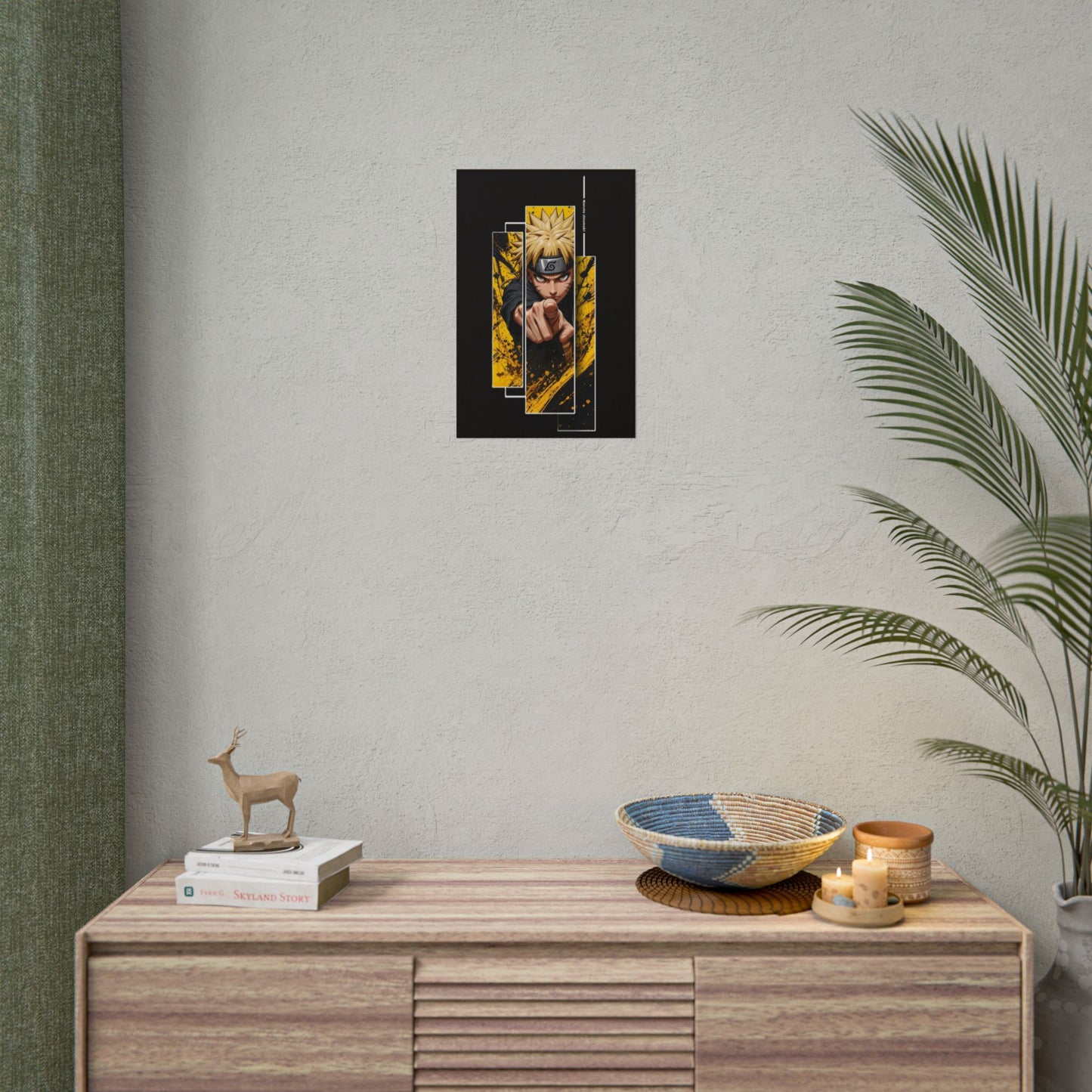 Naruto Art-Poster – Dynamischer Anime-Wanddruck (Gerollter Poster)