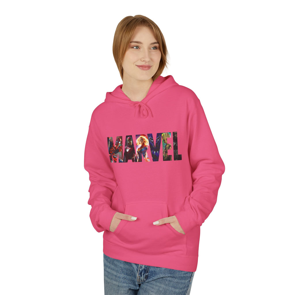 Marvel Logo Hoodie — Graphic Superhero Pullover