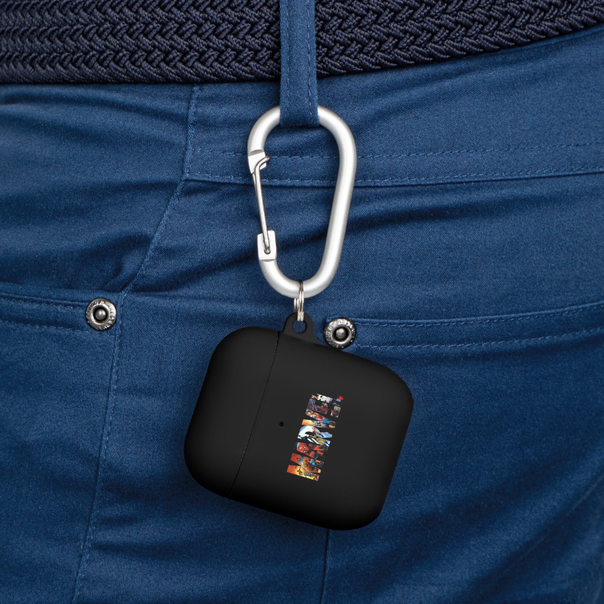 AirPods Case — Marvel Heroes Collage Cover