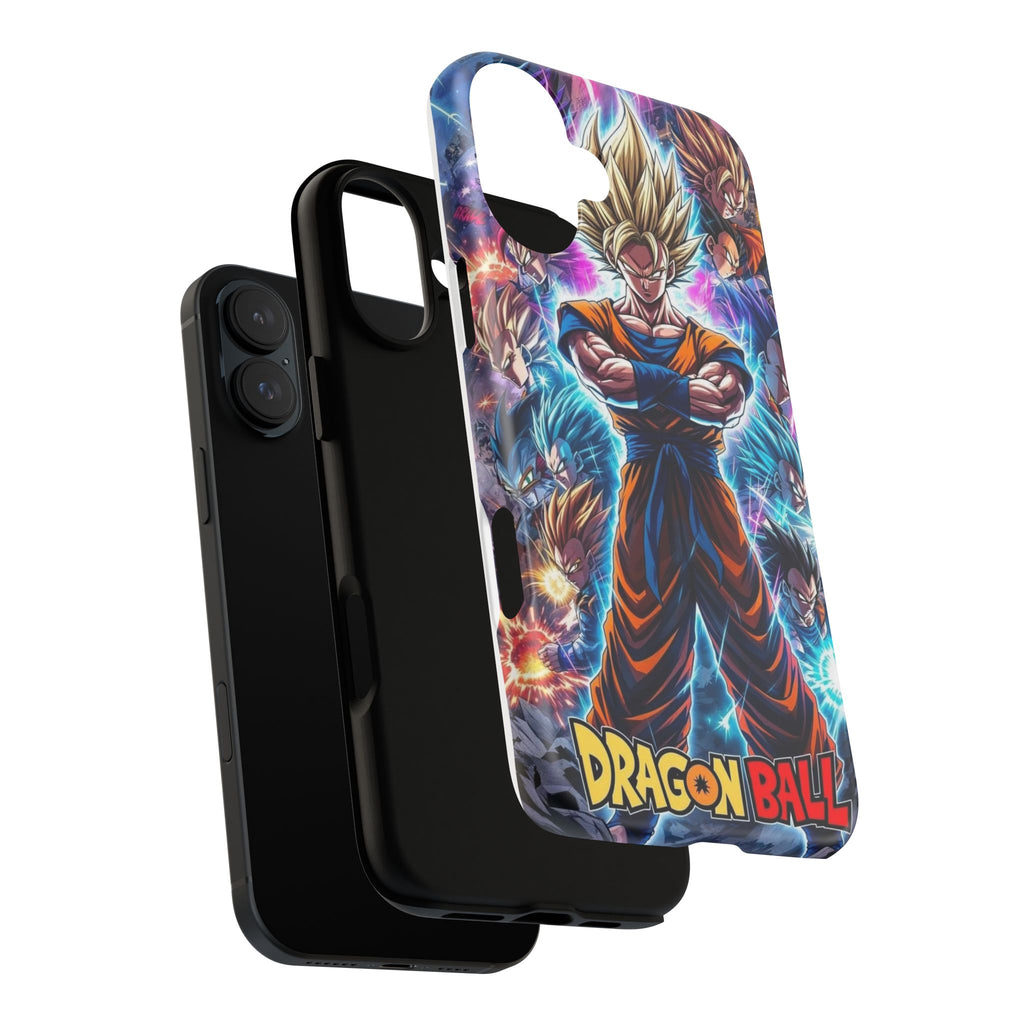 Dragon Ball Super Saiyan Phone Case — Goku Anime Tough Case