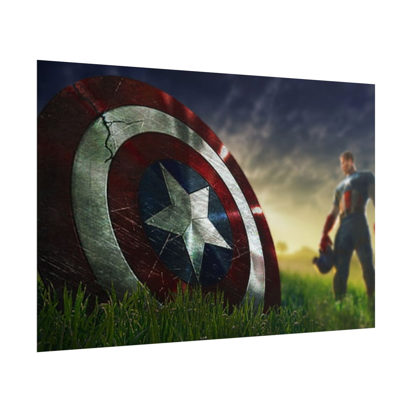 Captain America Steve Rogers — Marvel-Poster