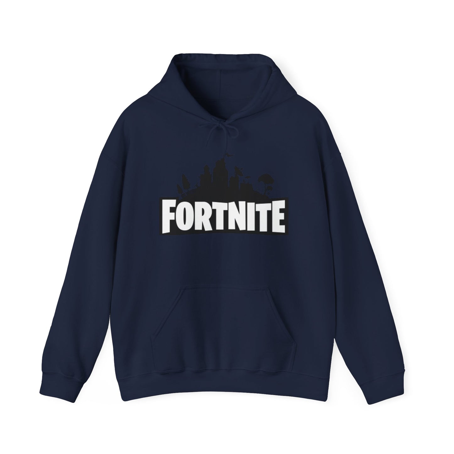 Fortnite Logo Hoodie — Gamer-Kapuzenpullover