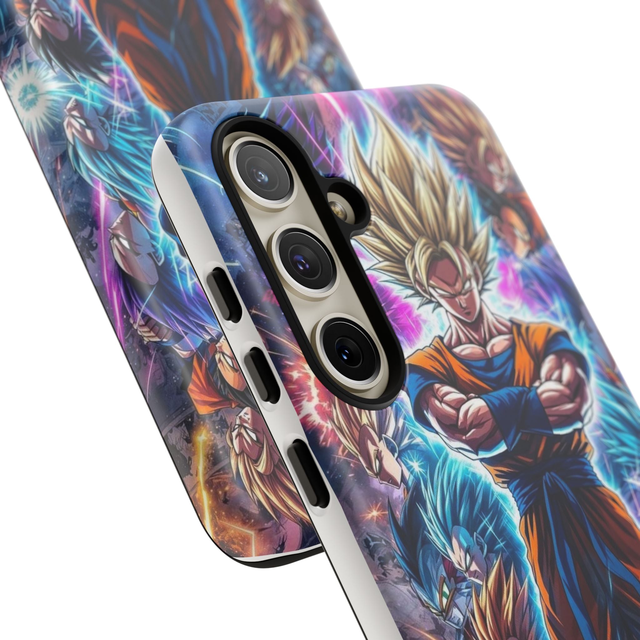 Dragon Ball Super Saiyan Phone Case — Goku Anime Tough Case