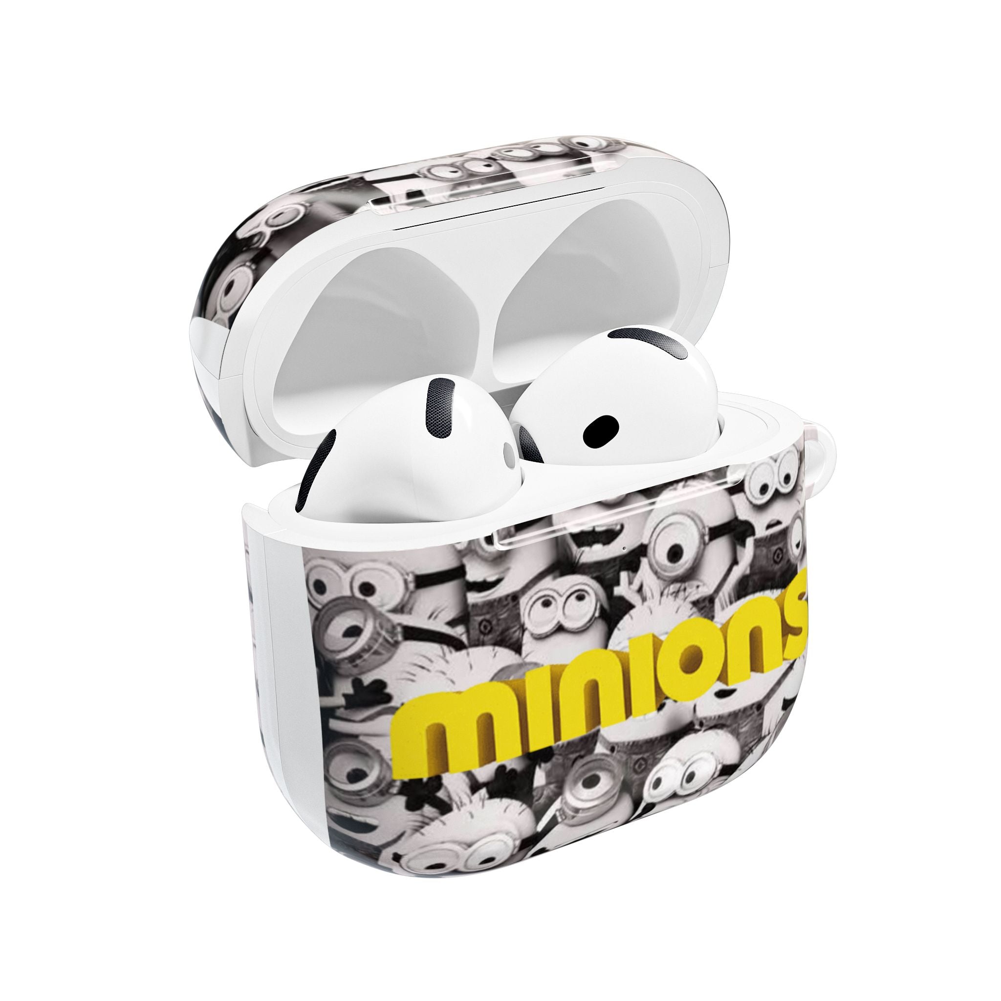 Minions Graphic AirPod Case – Yellow Logo