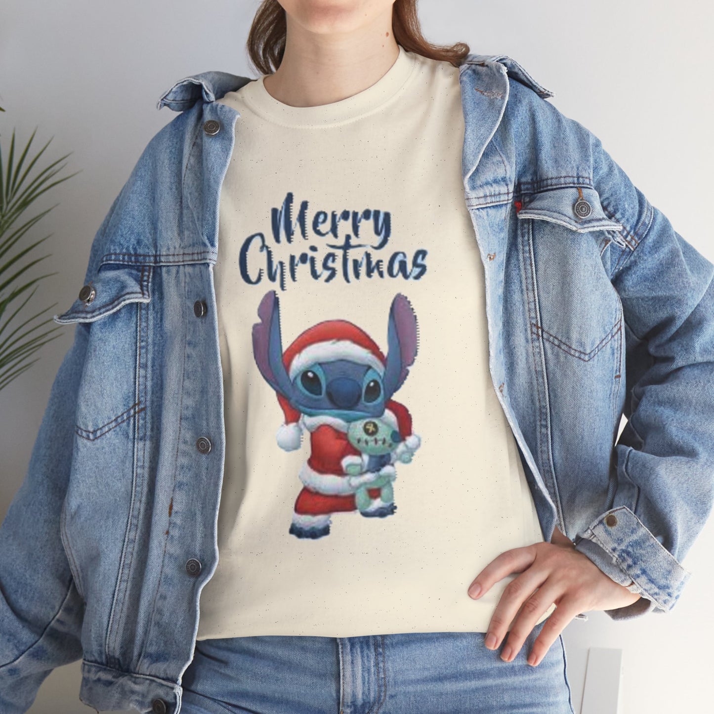 Merry Christmas T-Shirt Lilo and Stitch