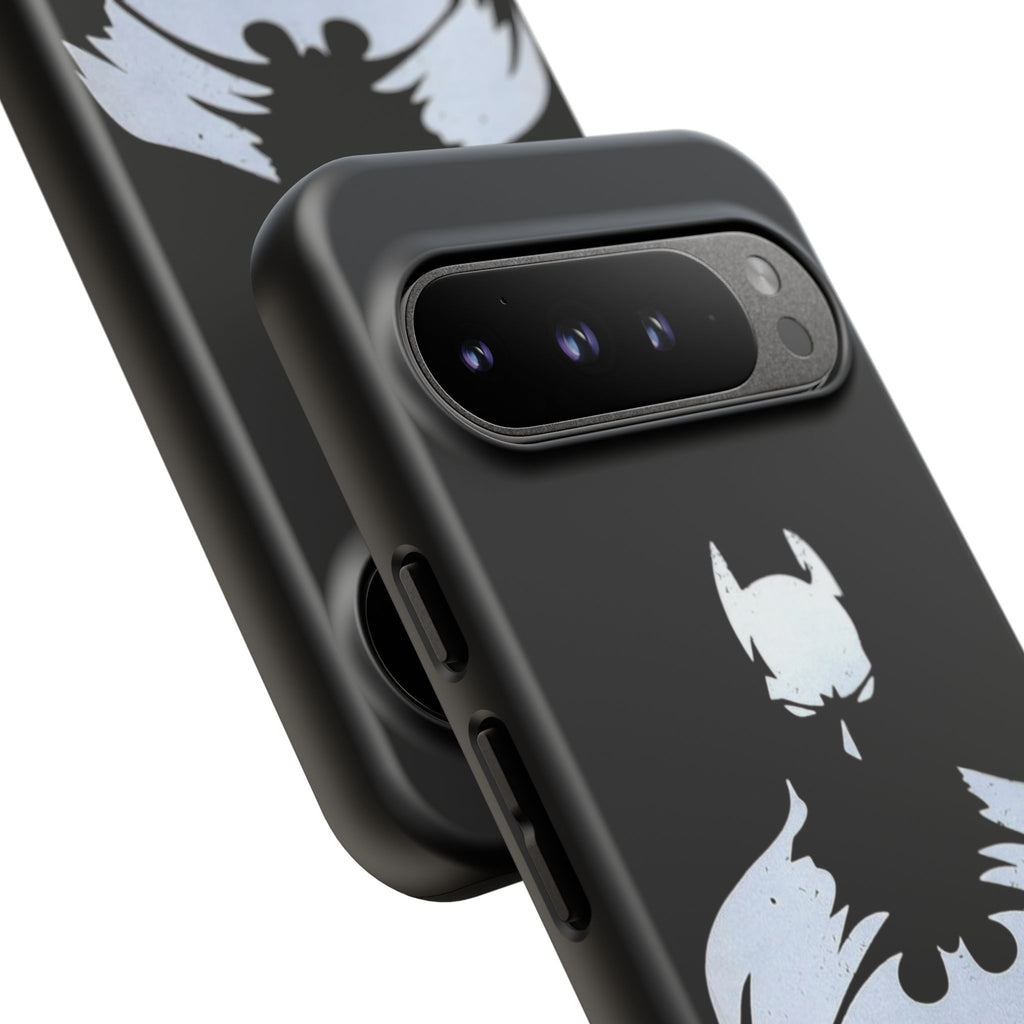 Batman Silhouette Tough Phone Case — Dark Knight Black Protective Cover