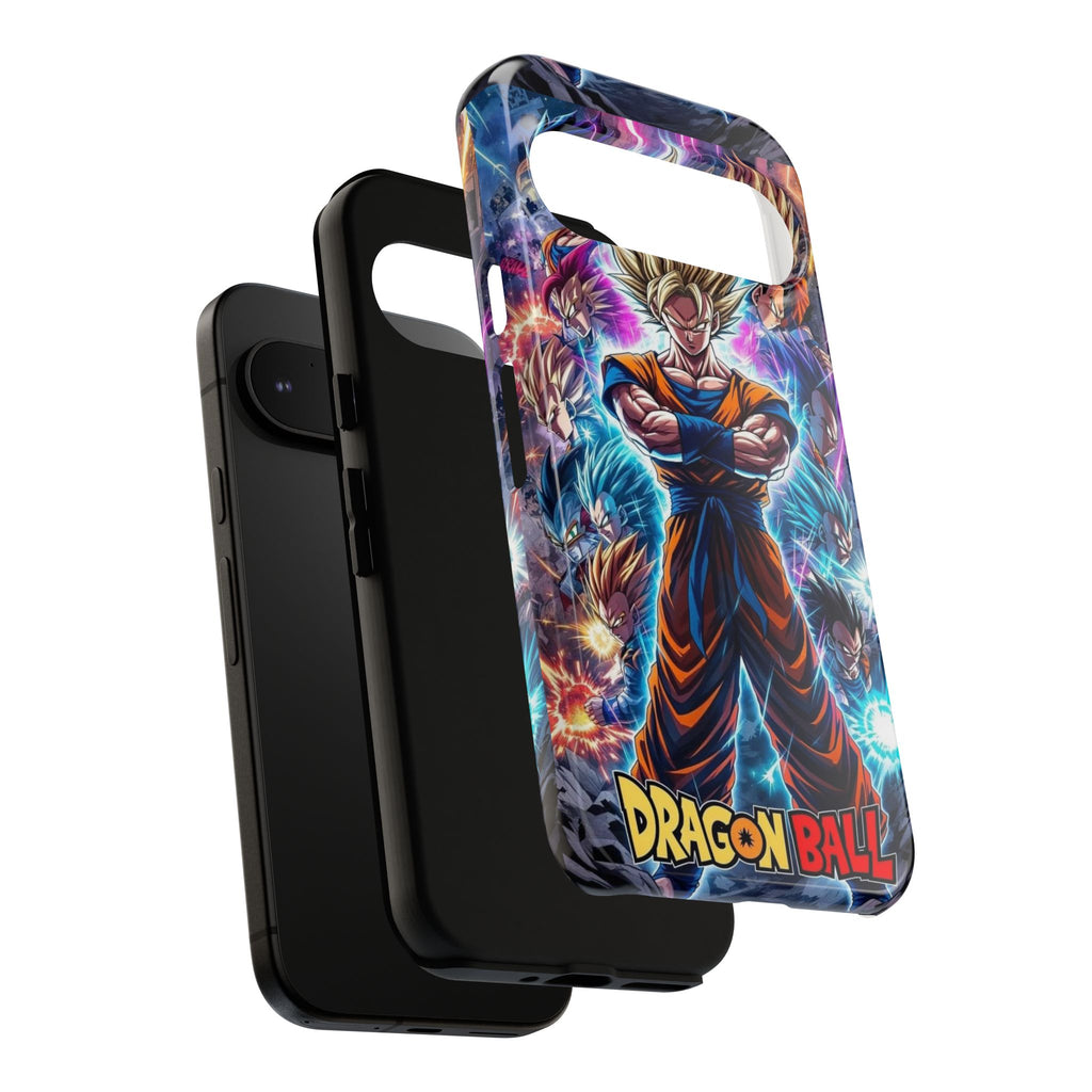Dragon Ball Super Saiyan Phone Case — Goku Anime Tough Case
