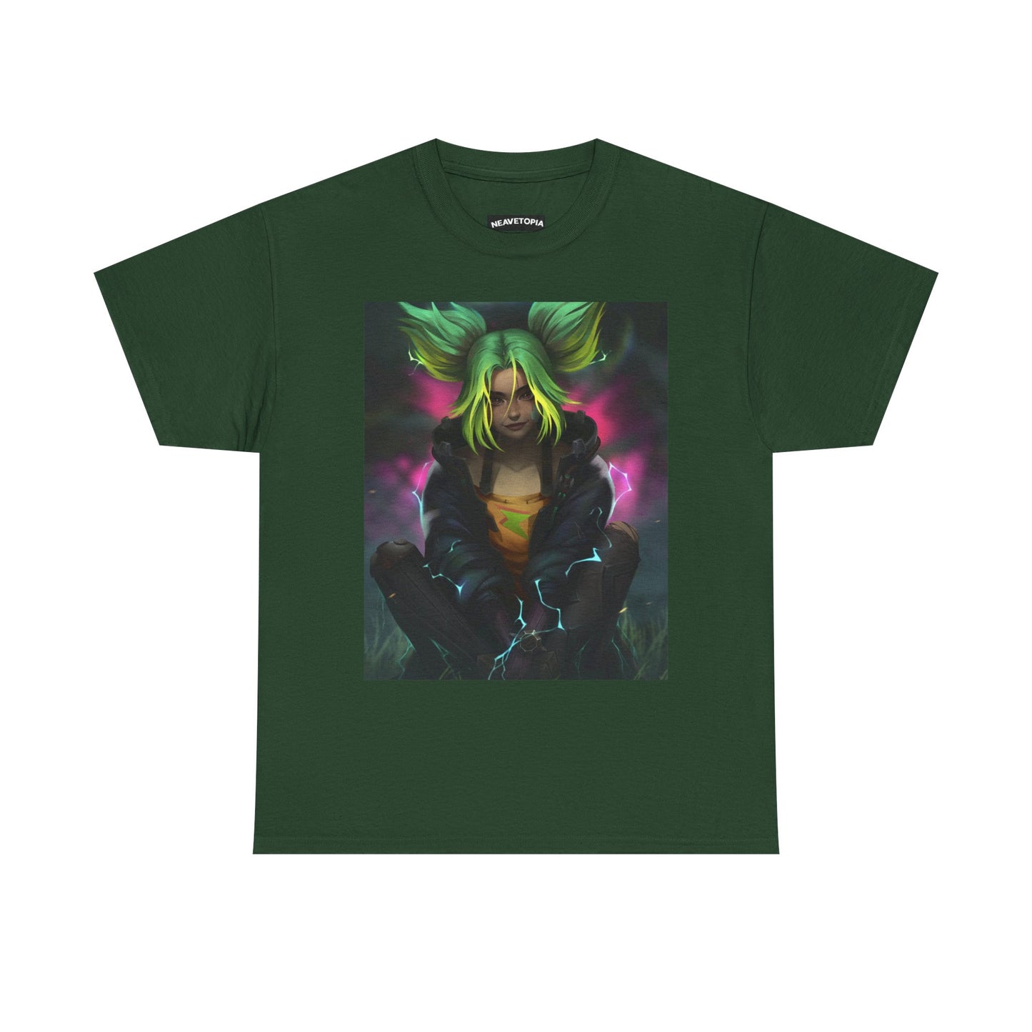 Zeri Valorant Gaming T-Shirt-Stil