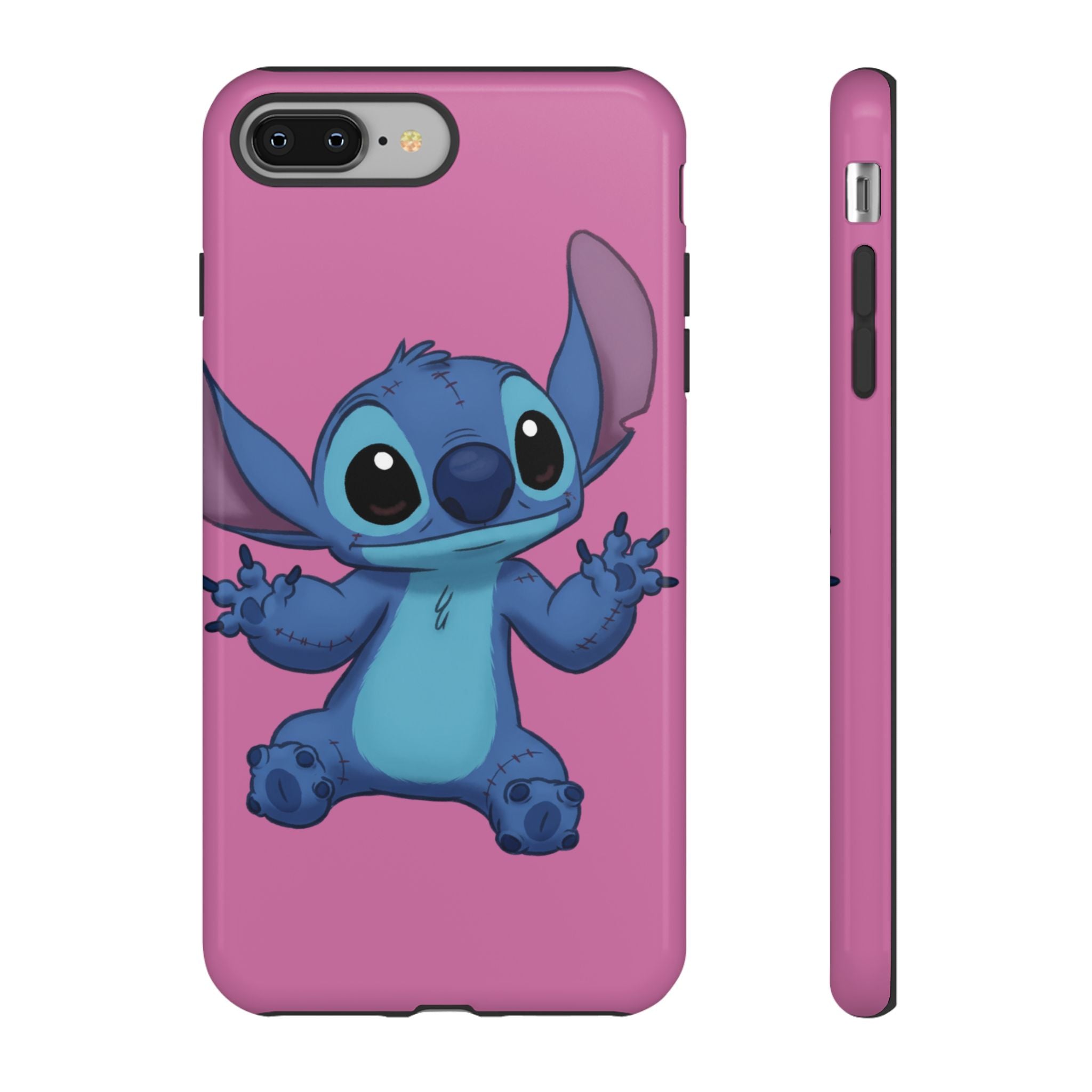 Cute Stitch Phone Case | Tough Cases for Disney Fans, Gift for Kids, Cartoon Lover, Pink Aesthetic, Durable & Stylish