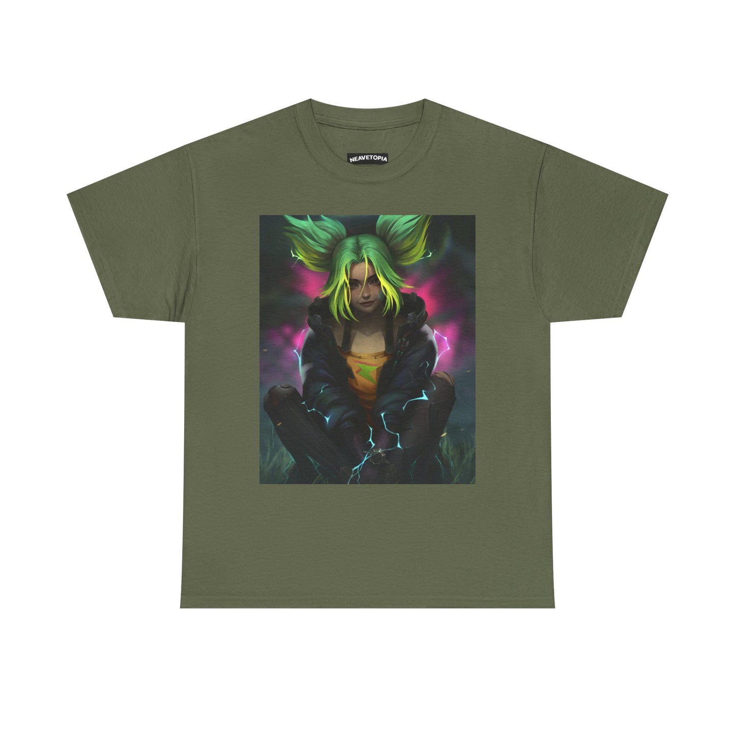 Zeri Valorant Gaming T-Shirt-Stil