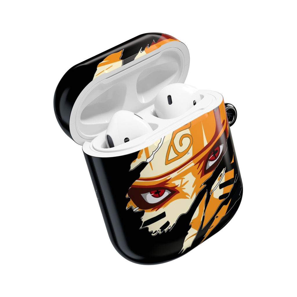 Naruto Nine-Tails Eye AirPod Case – Anime Protective Charging Case