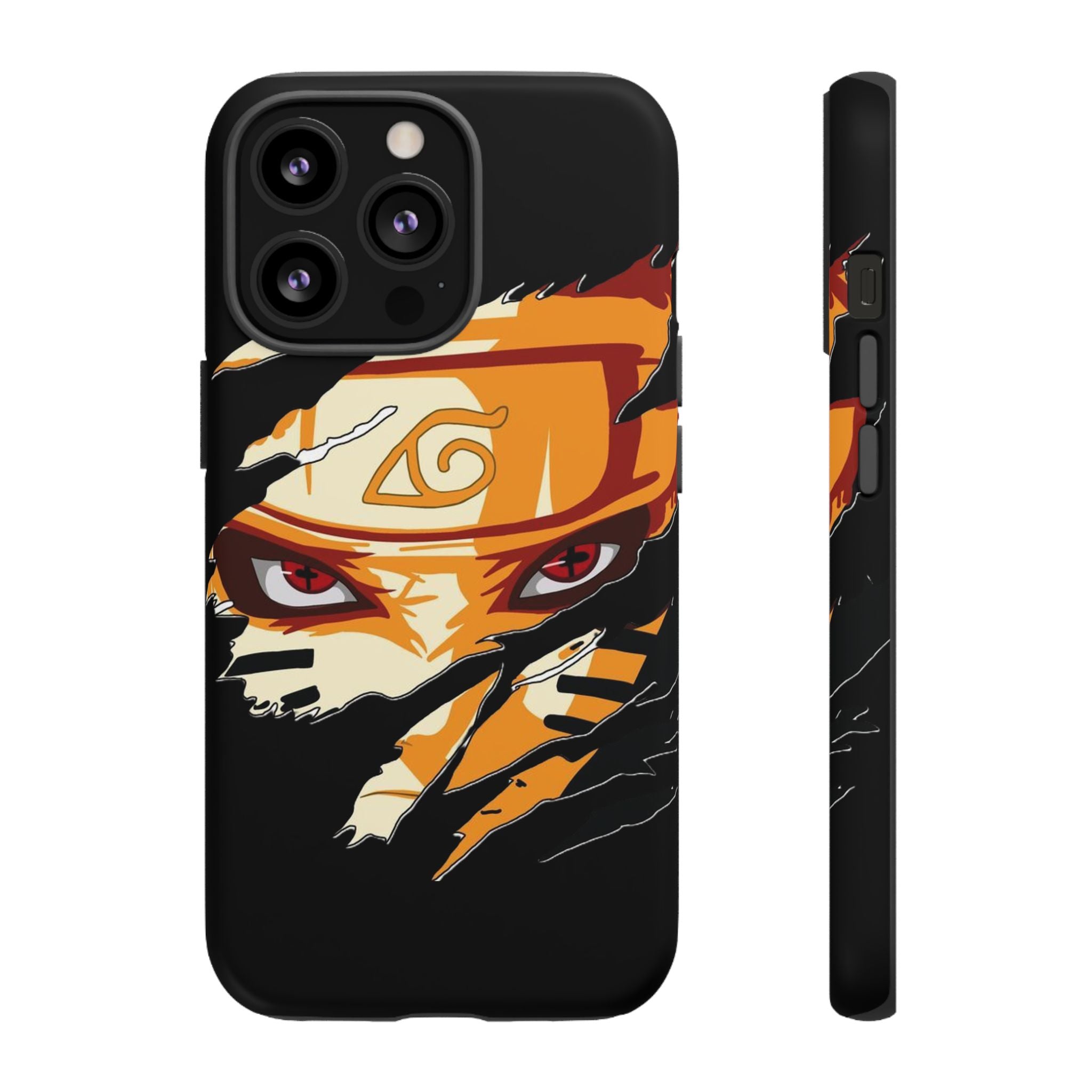 Anime Ninja Phone Case — Intense Shredded Mask Design (Tough Cases)