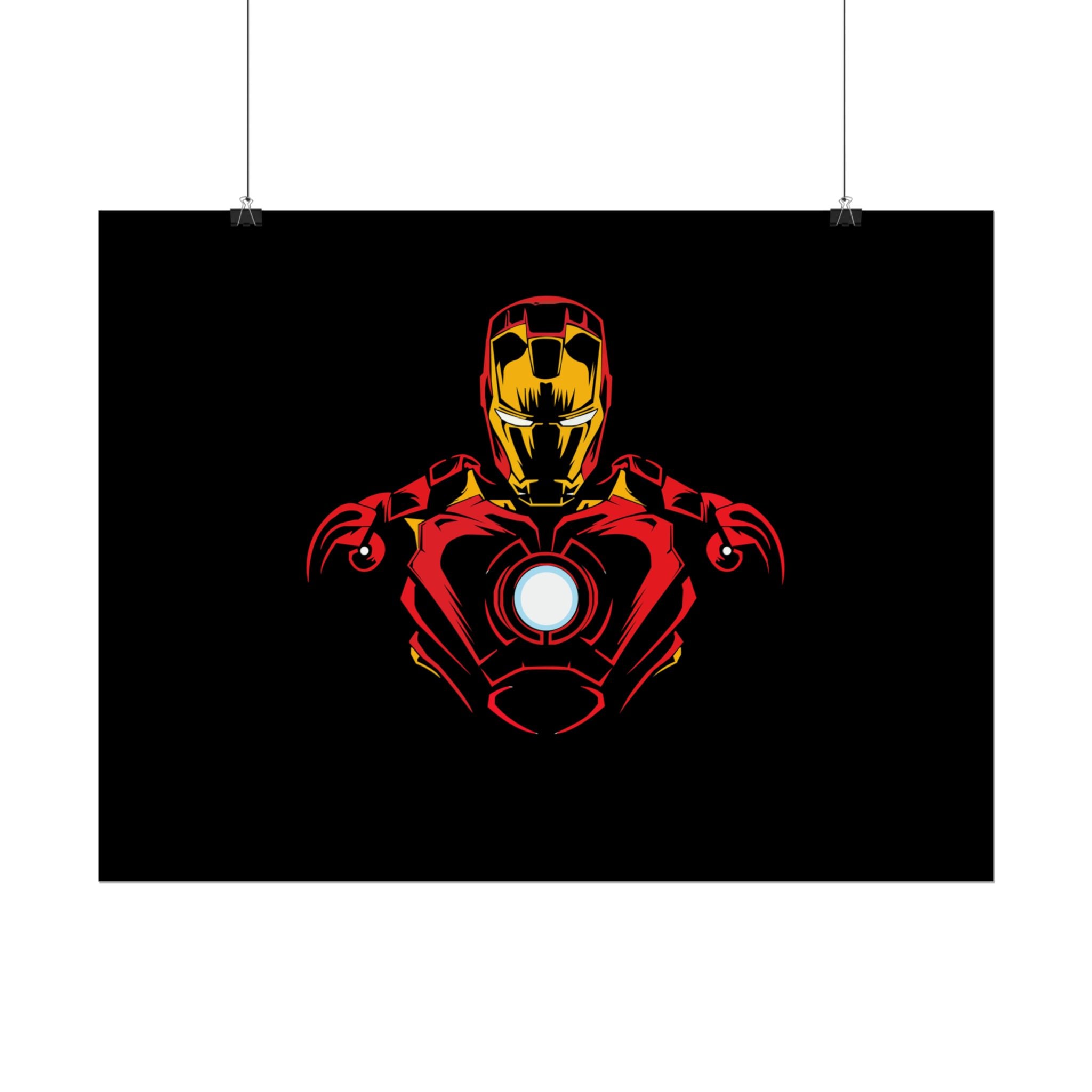 Iron Man Hero Poster — Marvel Poster