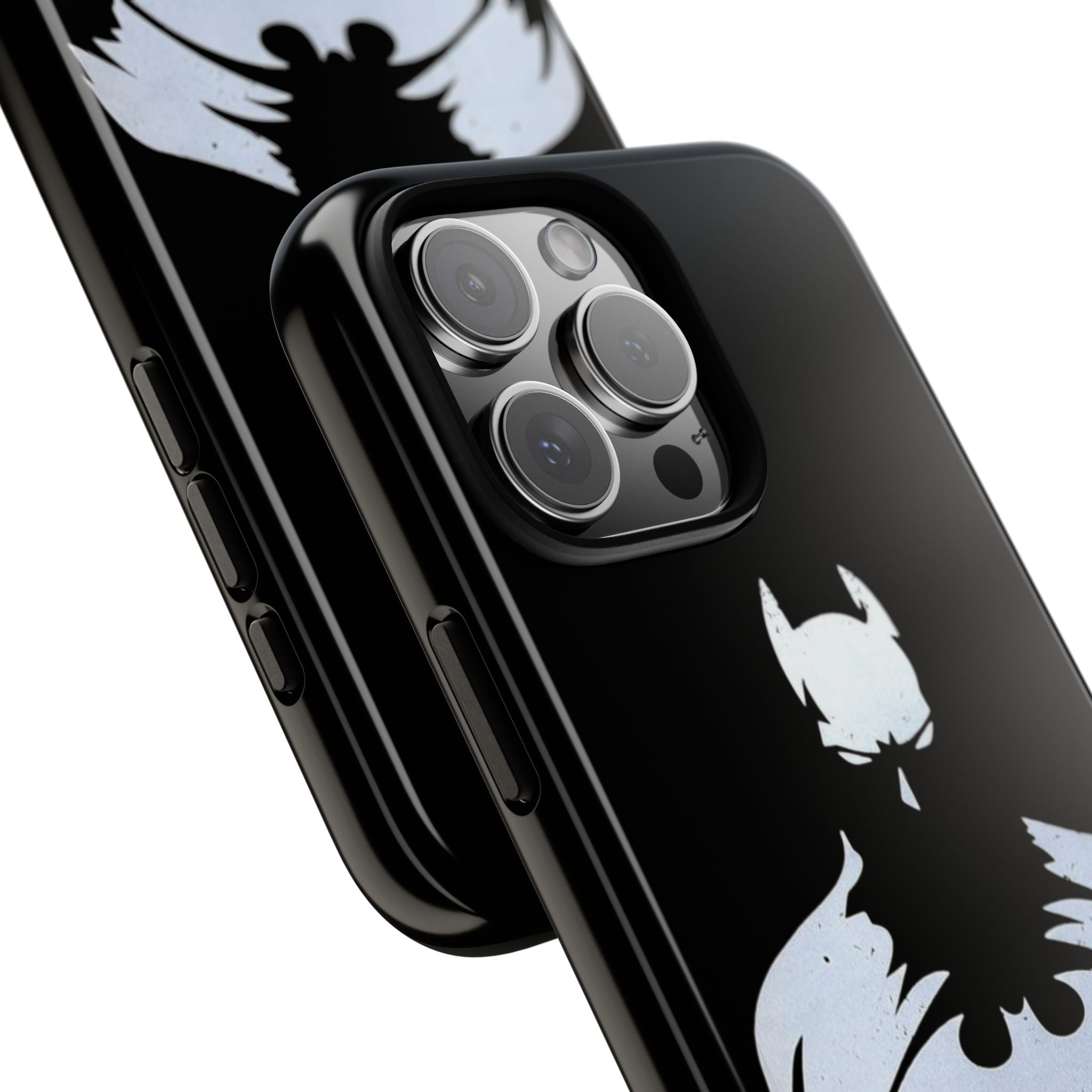 Batman Silhouette Tough Phone Case — Dark Knight Black Protective Cover