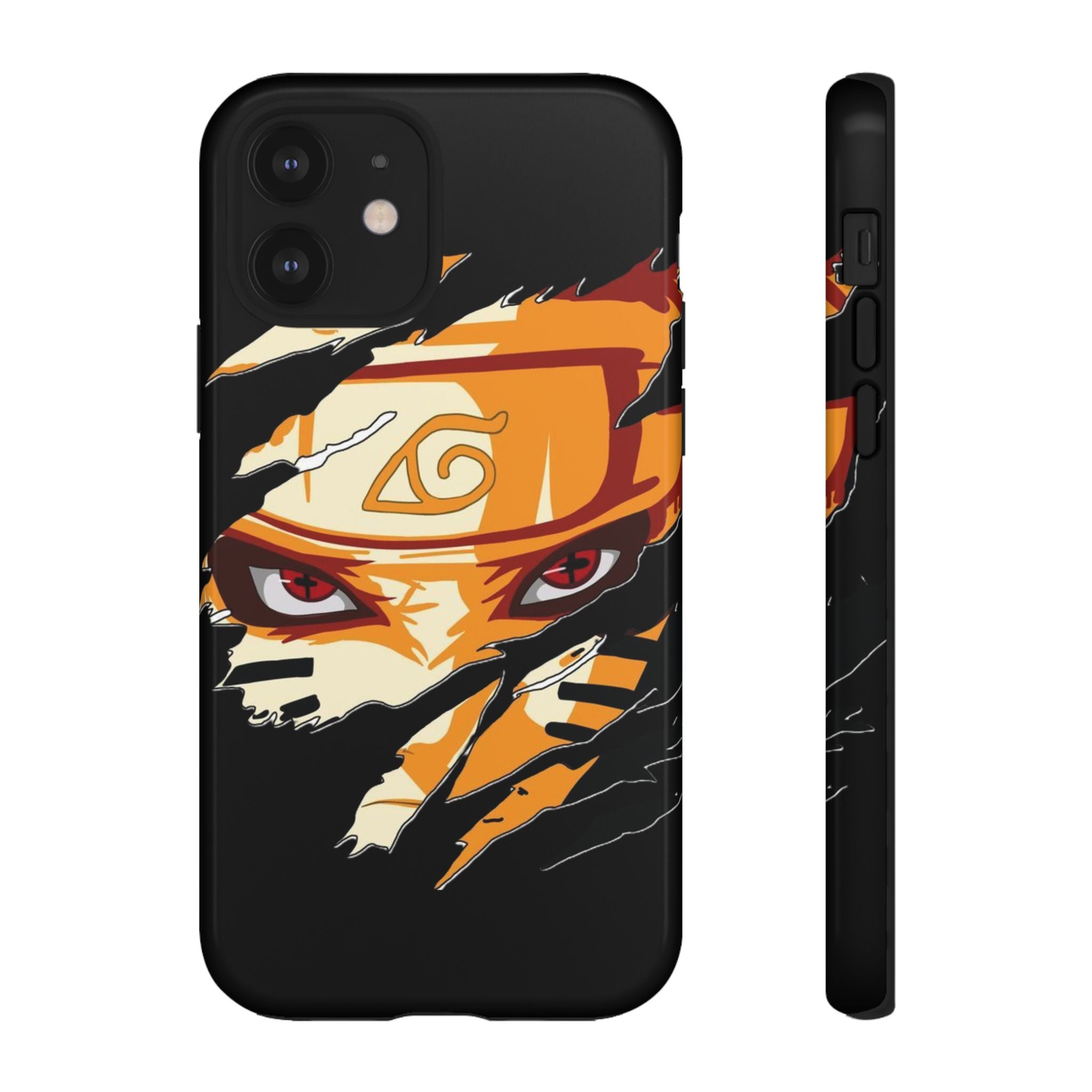 Anime Ninja Phone Case — Intense Shredded Mask Design (Tough Cases)