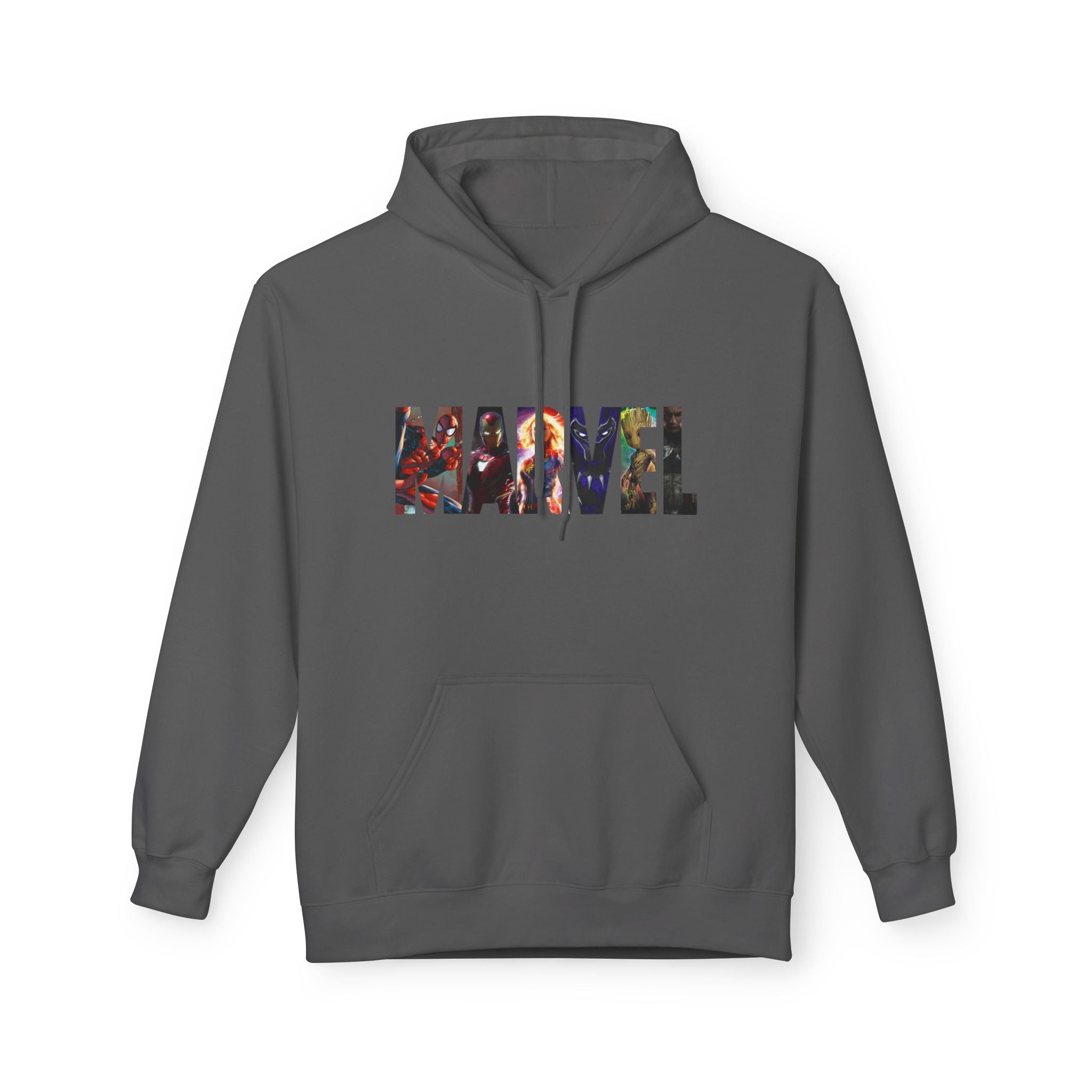 Marvel Logo Hoodie — Graphic Superhero Pullover