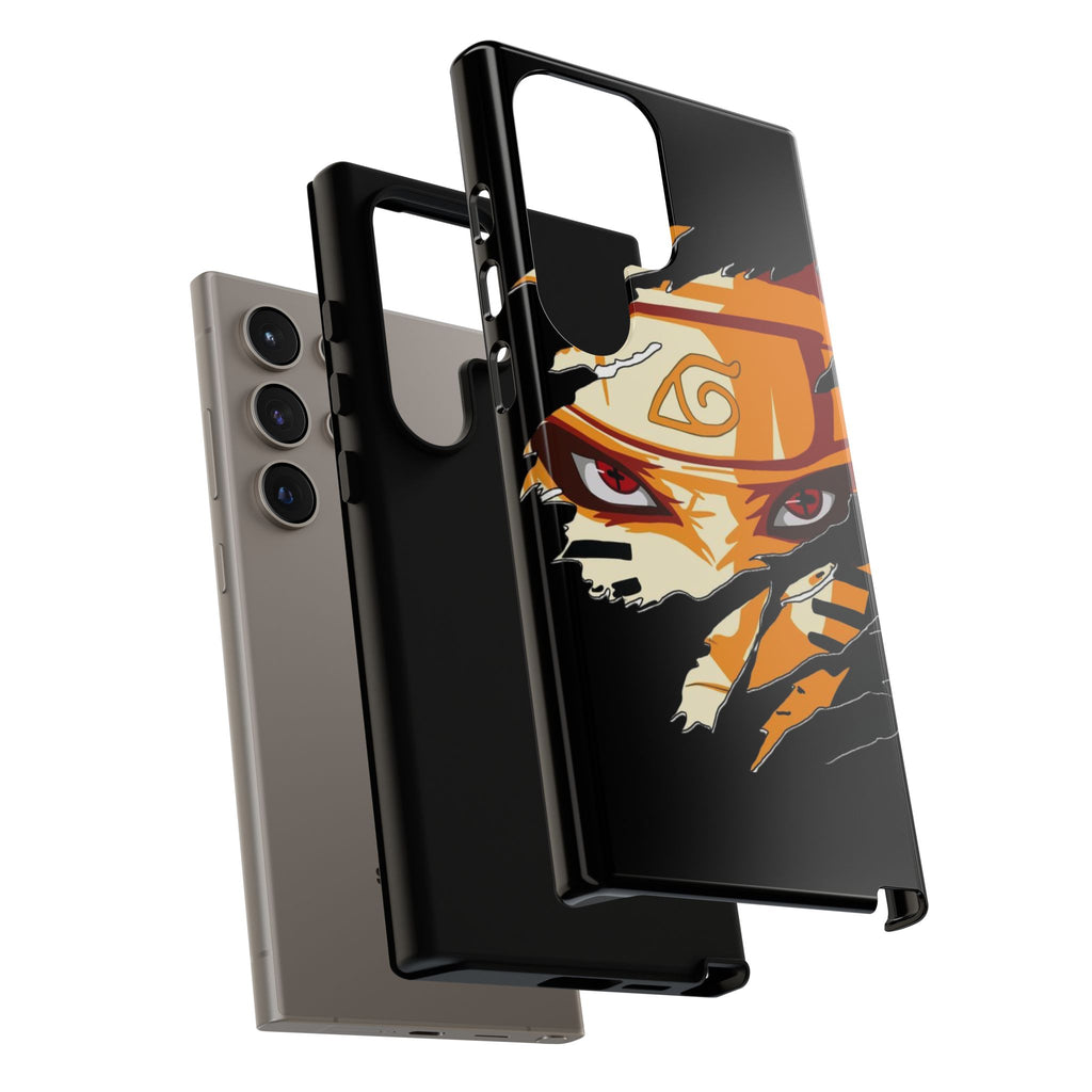 Anime Ninja Phone Case — Intense Shredded Mask Design (Tough Cases)