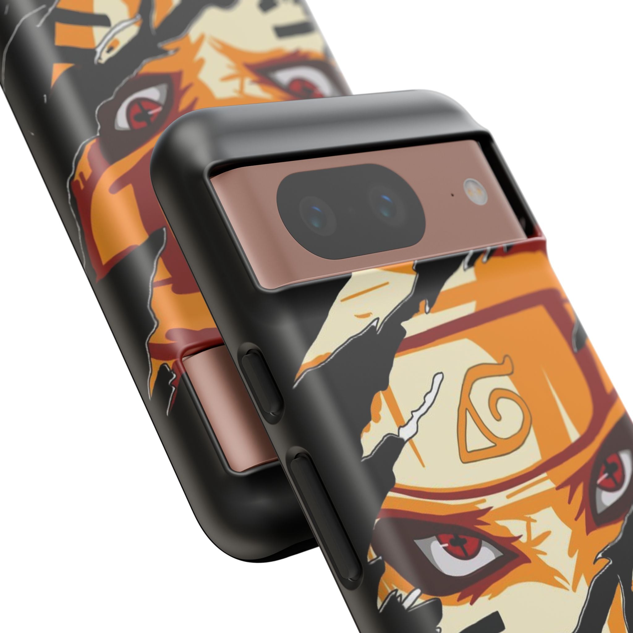 Anime Ninja Phone Case — Intense Shredded Mask Design (Tough Cases)