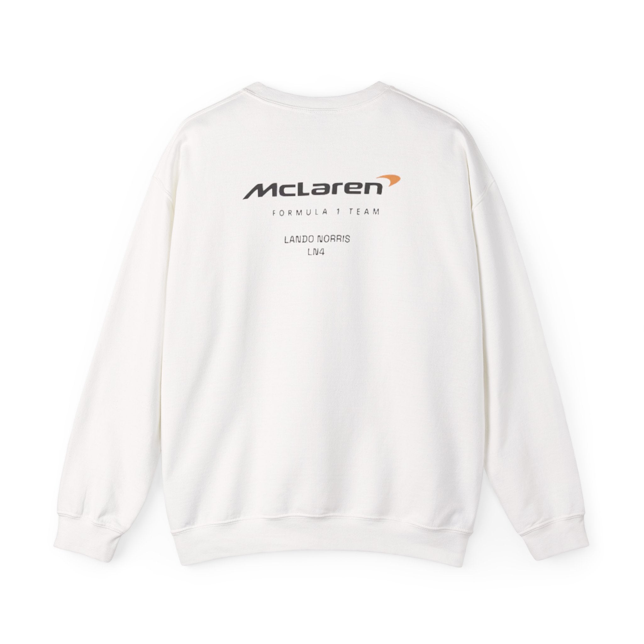 McLaren Logo Crewneck Sweatshirt | Formula 1 Team Apparel | Original Lando Norris Sweatshirt