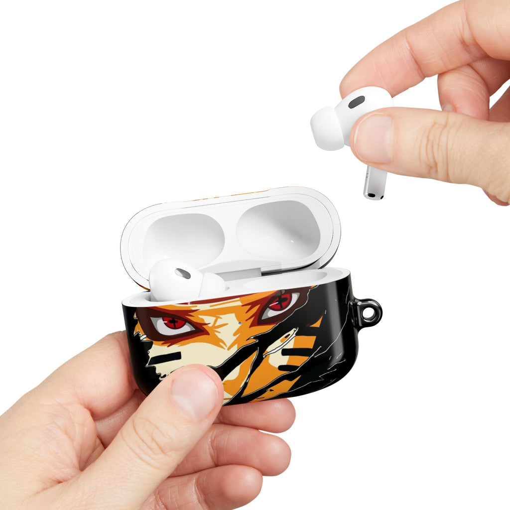 Naruto Nine-Tails Eye AirPod Case – Anime Protective Charging Case
