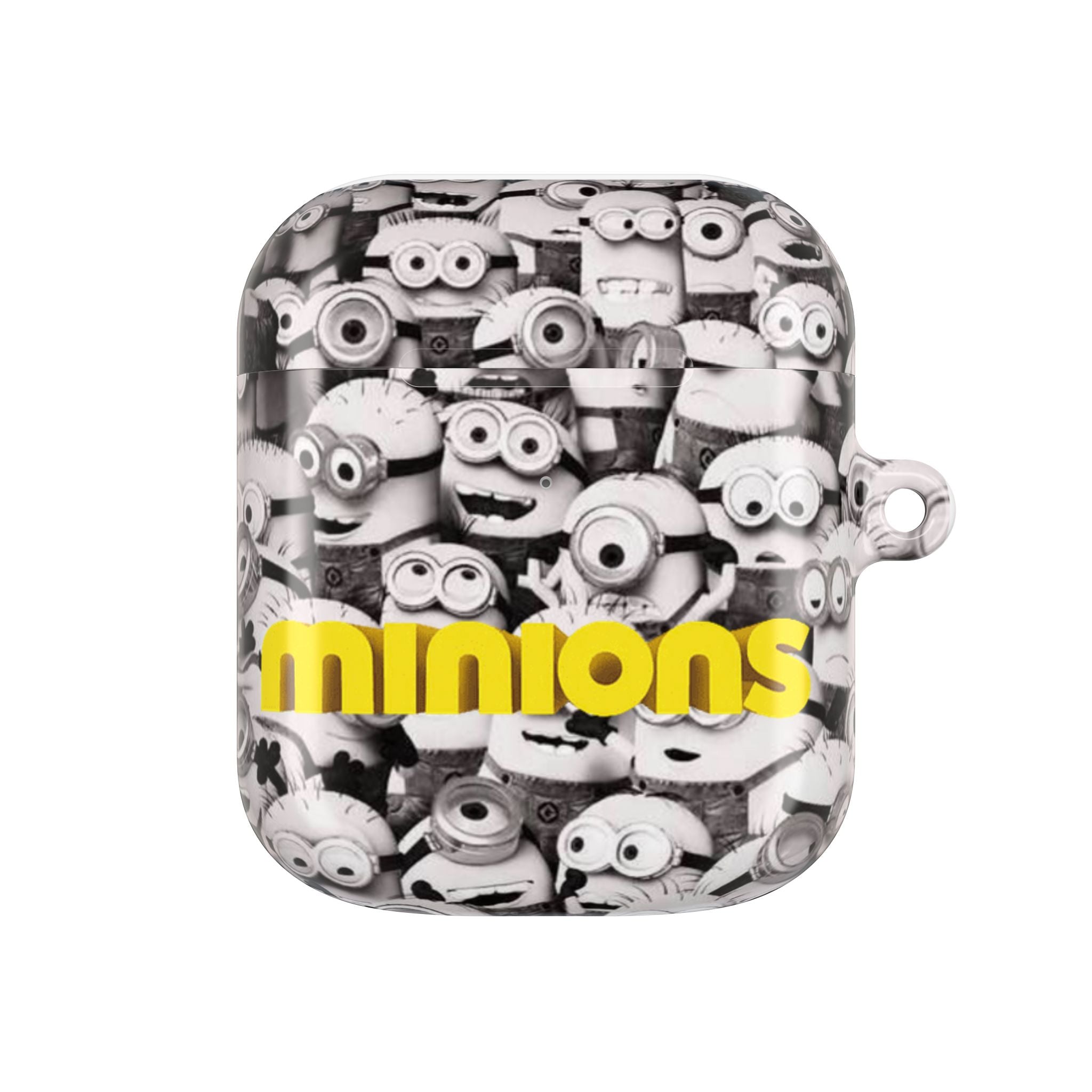 Minions Graphic AirPod Case – Yellow Logo
