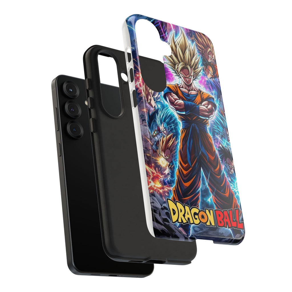 Dragon Ball Super Saiyan Phone Case — Goku Anime Tough Case