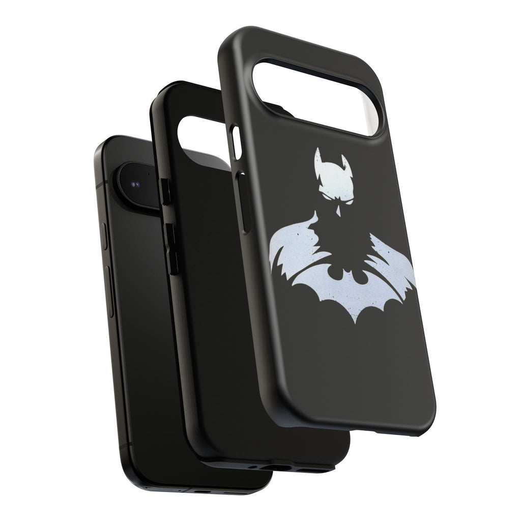 Batman Silhouette Tough Phone Case — Dark Knight Black Protective Cover