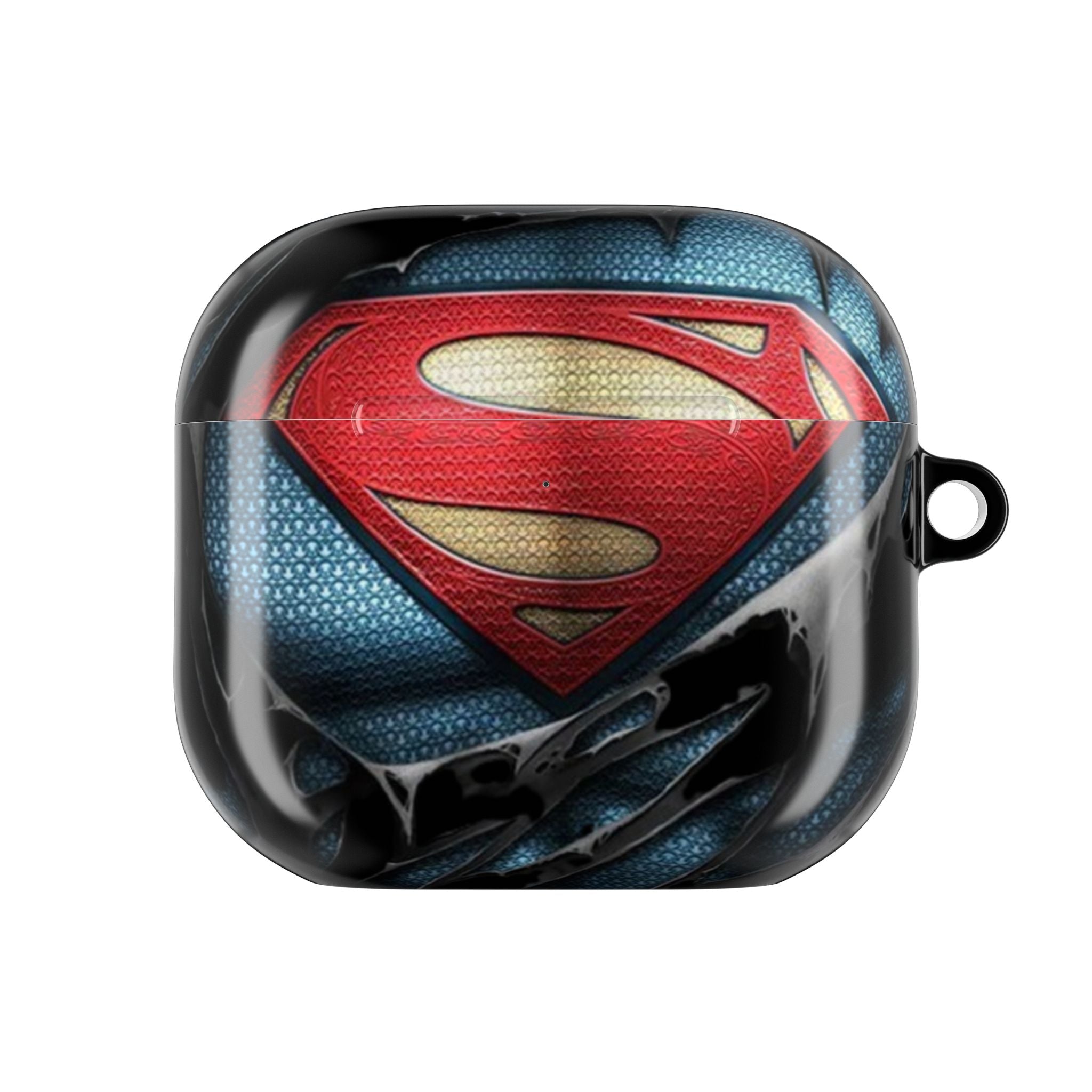 Superman Logo AirPod Case — Heroic Comic Superhero Protective Cover