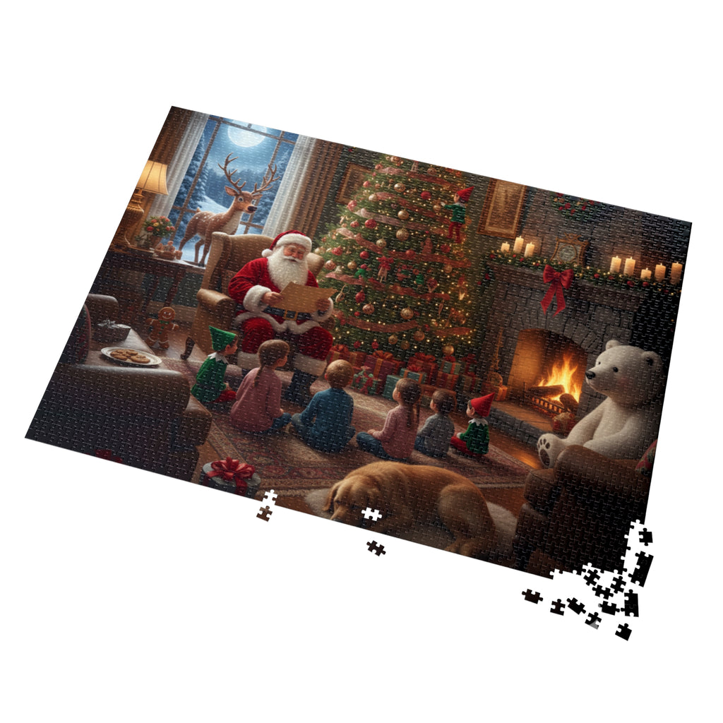 Cozy Christmas Jigsaw Puzzle for Holiday Family Fun Activity