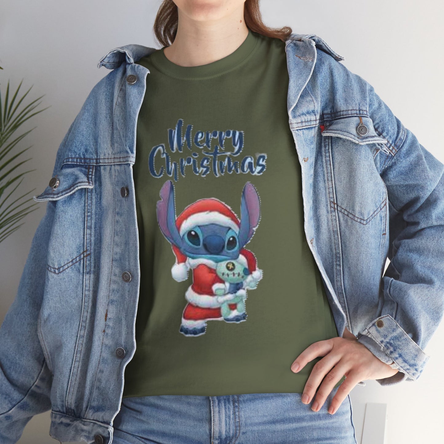 Merry Christmas T-Shirt Lilo and Stitch