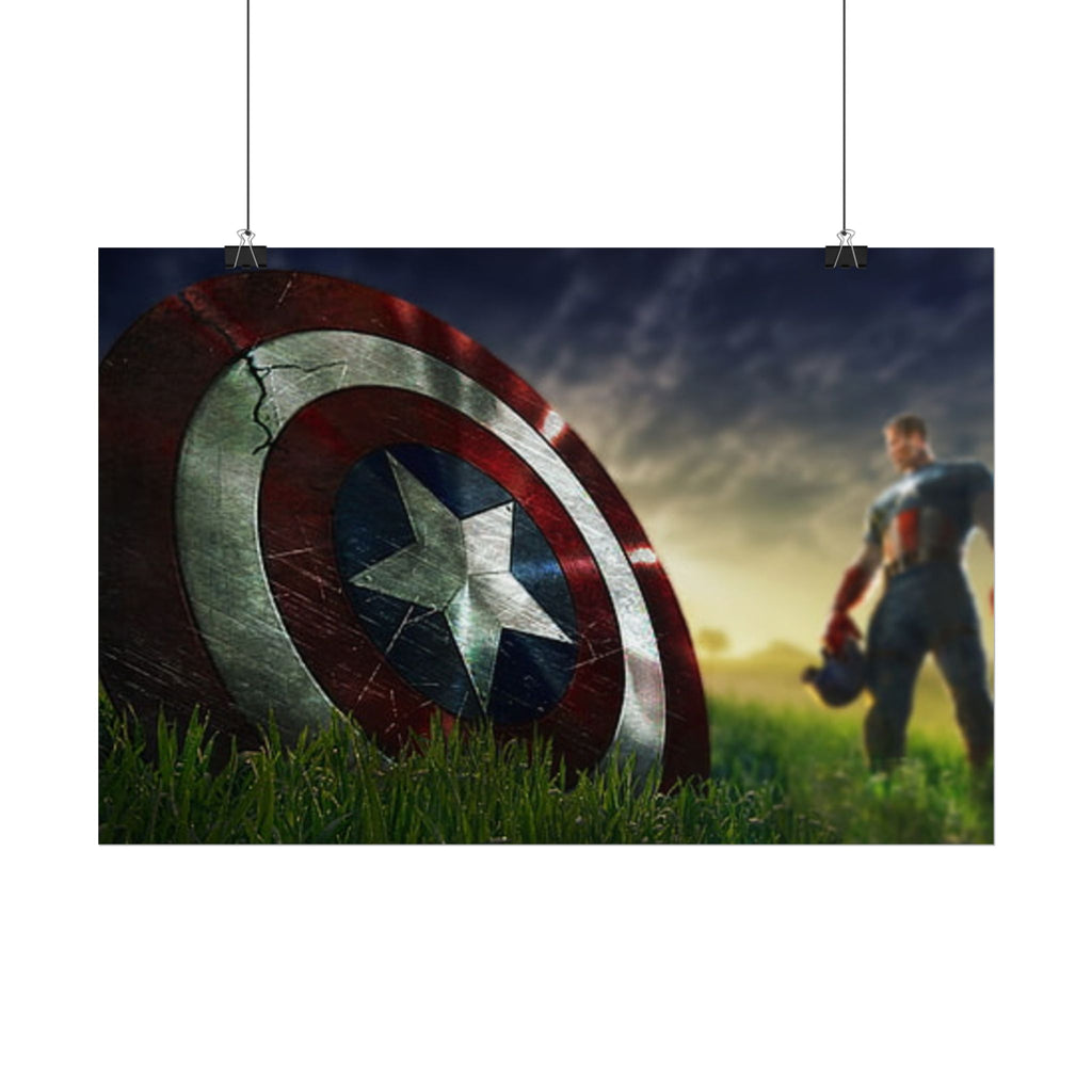 Captain America Steve Rogers — Marvel Poster