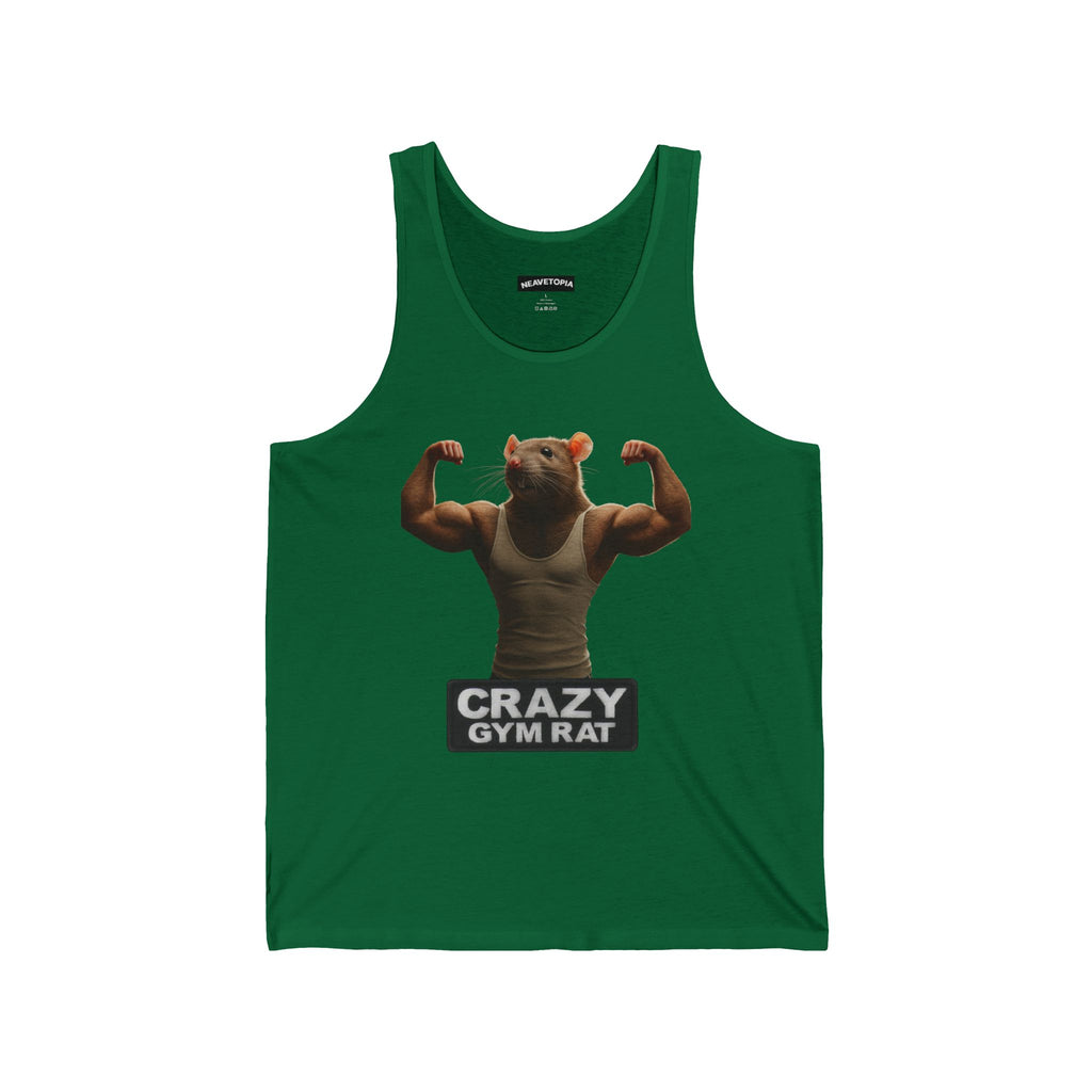 Crazy Gym Rat Tank top Shirt