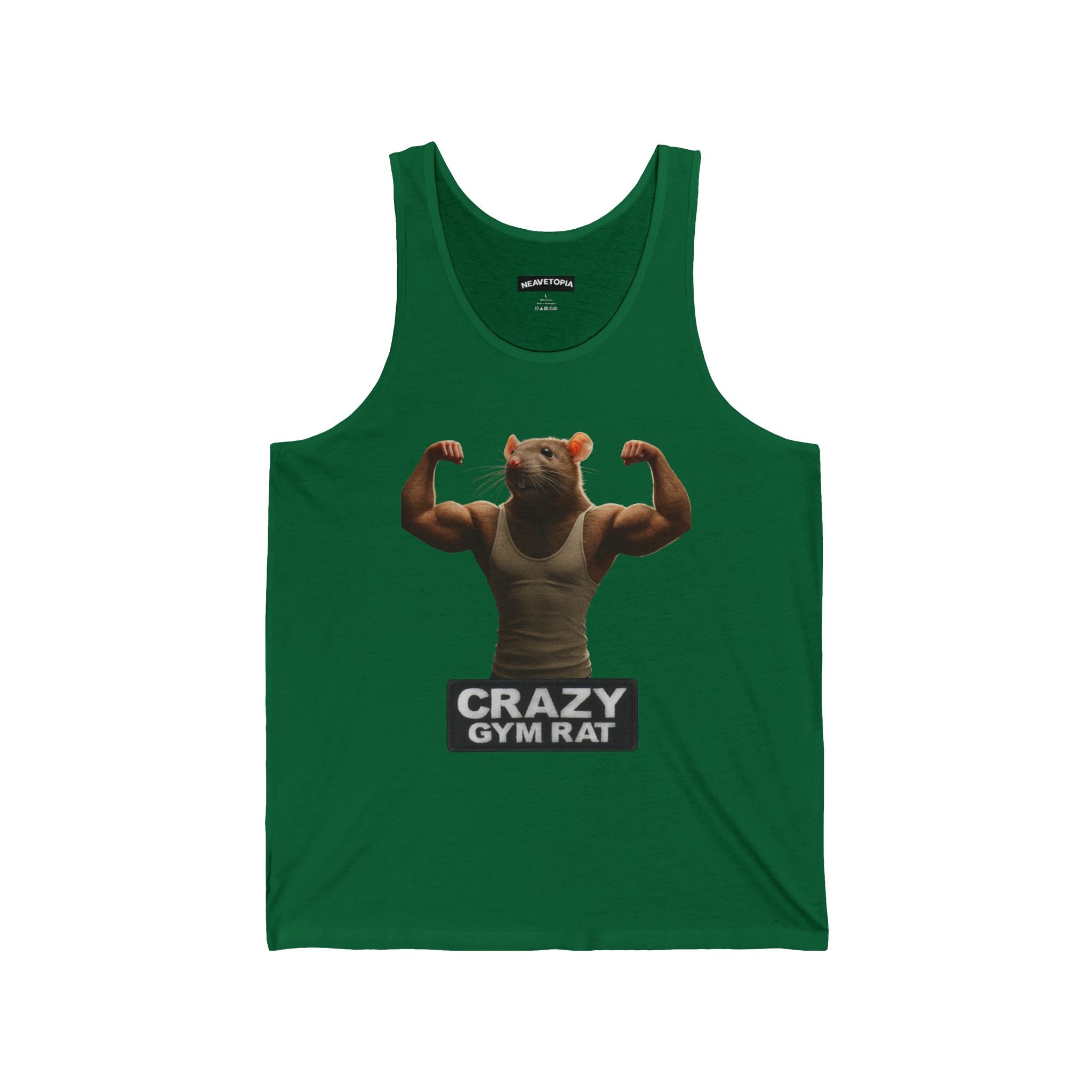 Crazy Gym Rat Tank top Shirt